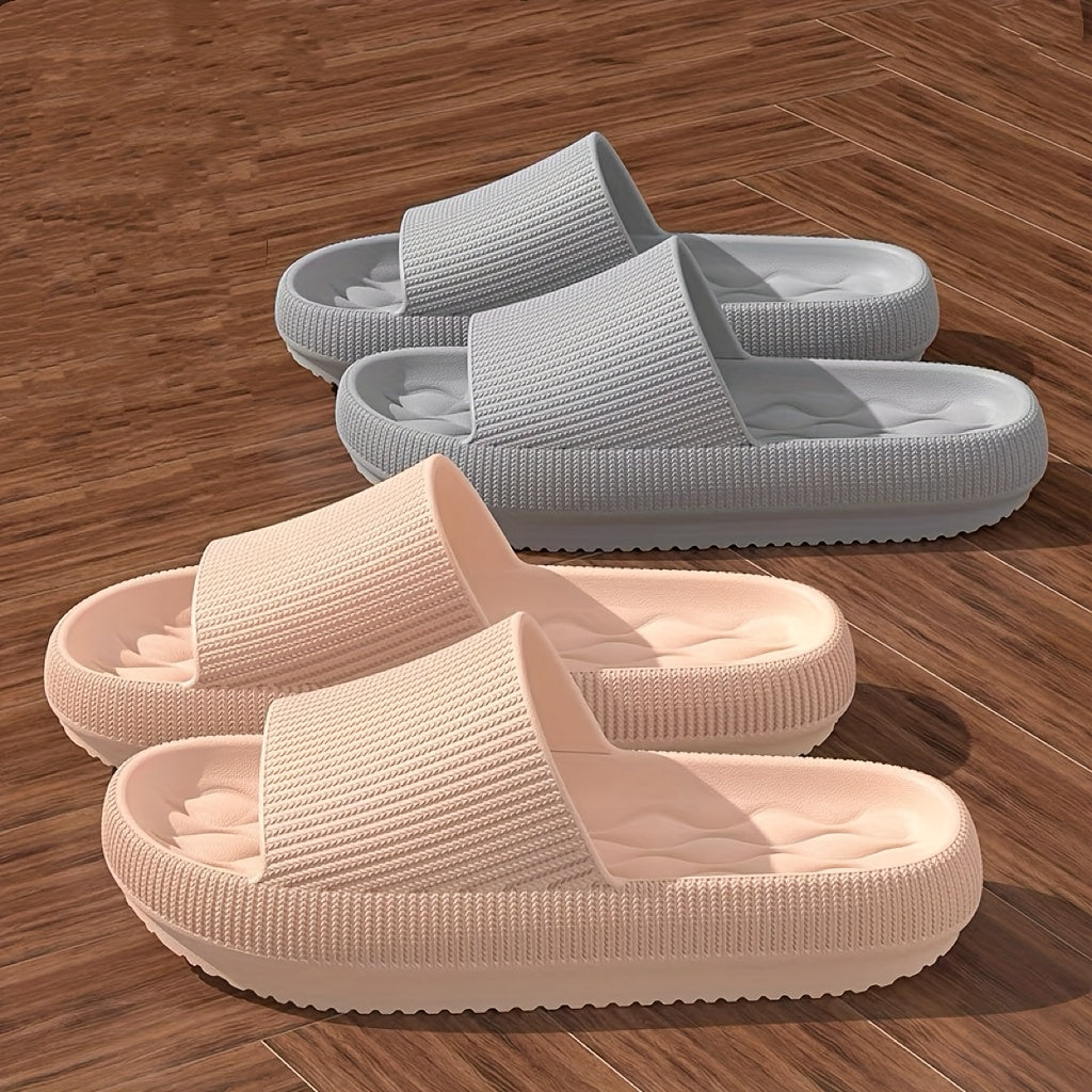 Boutique Platform Slides for Easy Styling with Platform Sole
