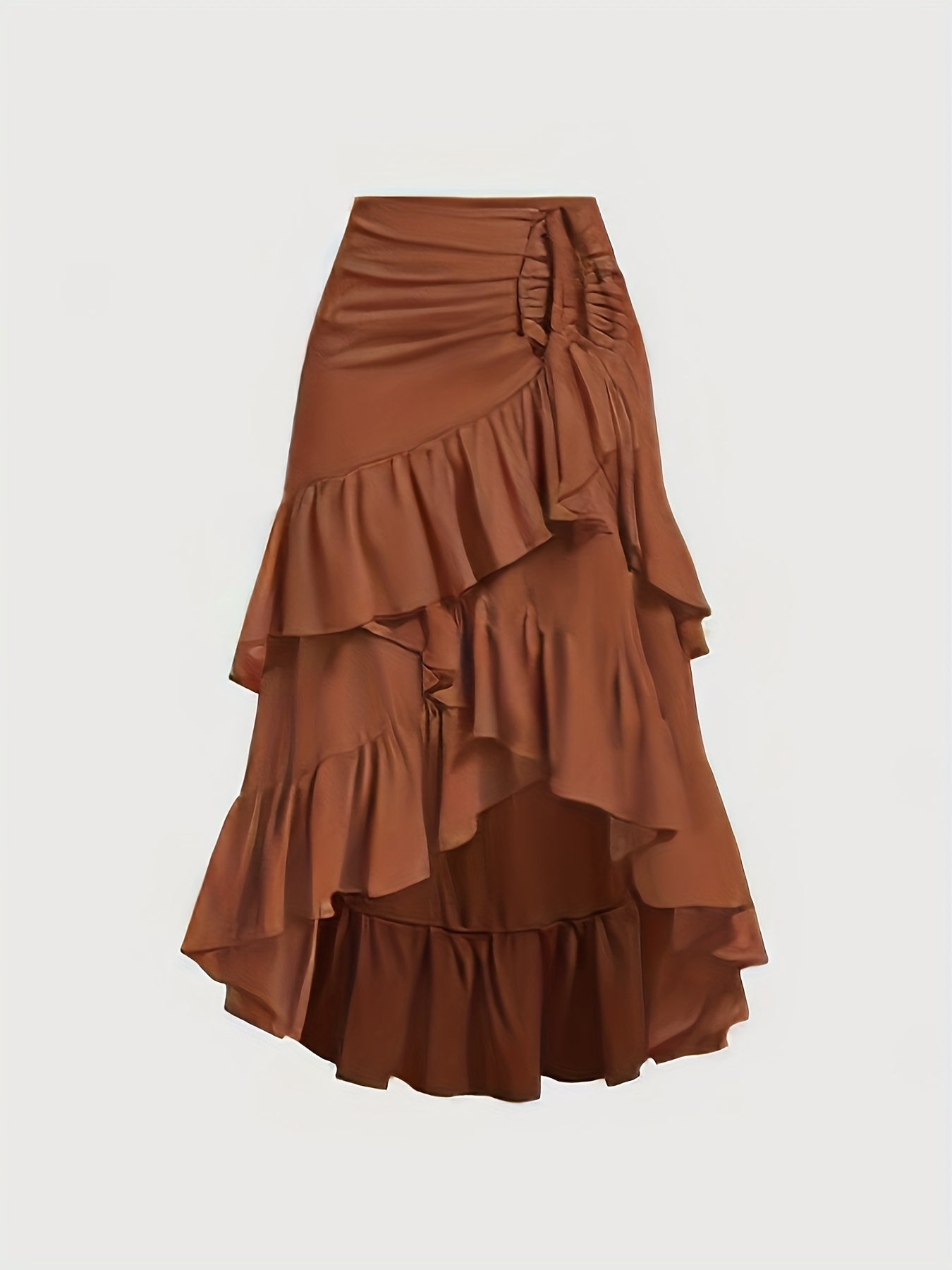 Women’s Skirt with a Refined Everyday Fit with Ruffled Detail