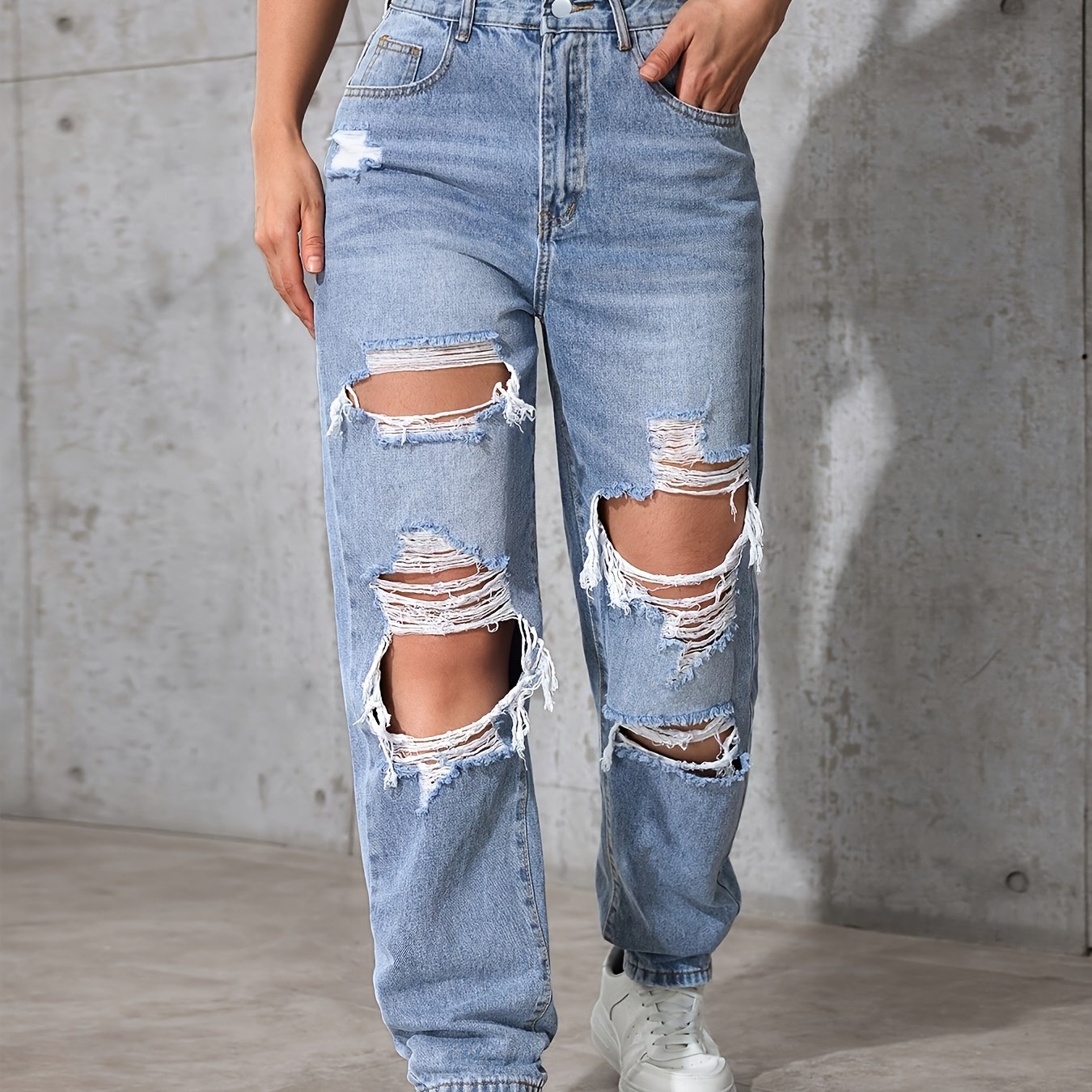 Boutique Straight-Leg Jeans for Easy Styling