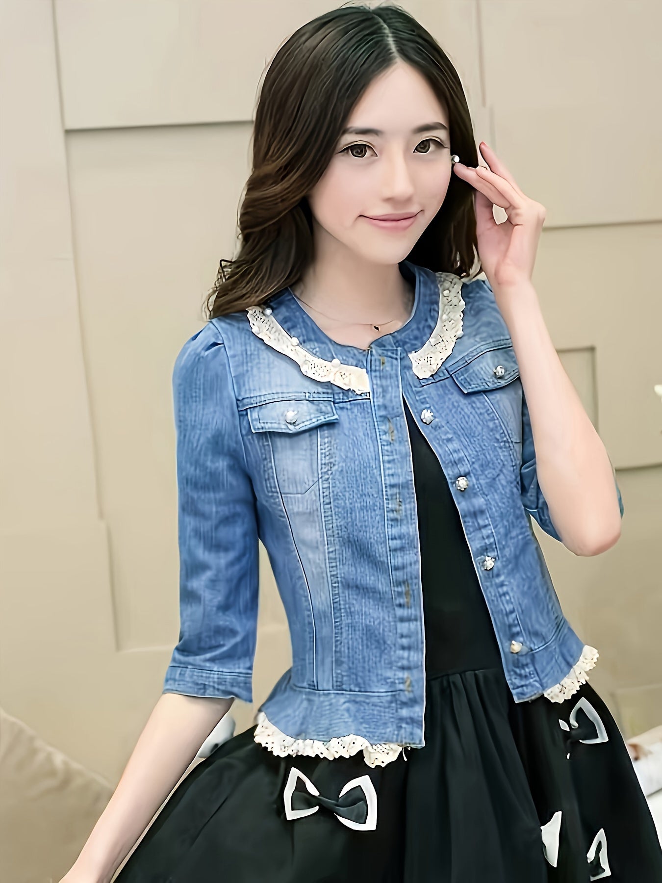 Modern Lightweight Jacket for Fresh Wardrobe Looks with Denim Look