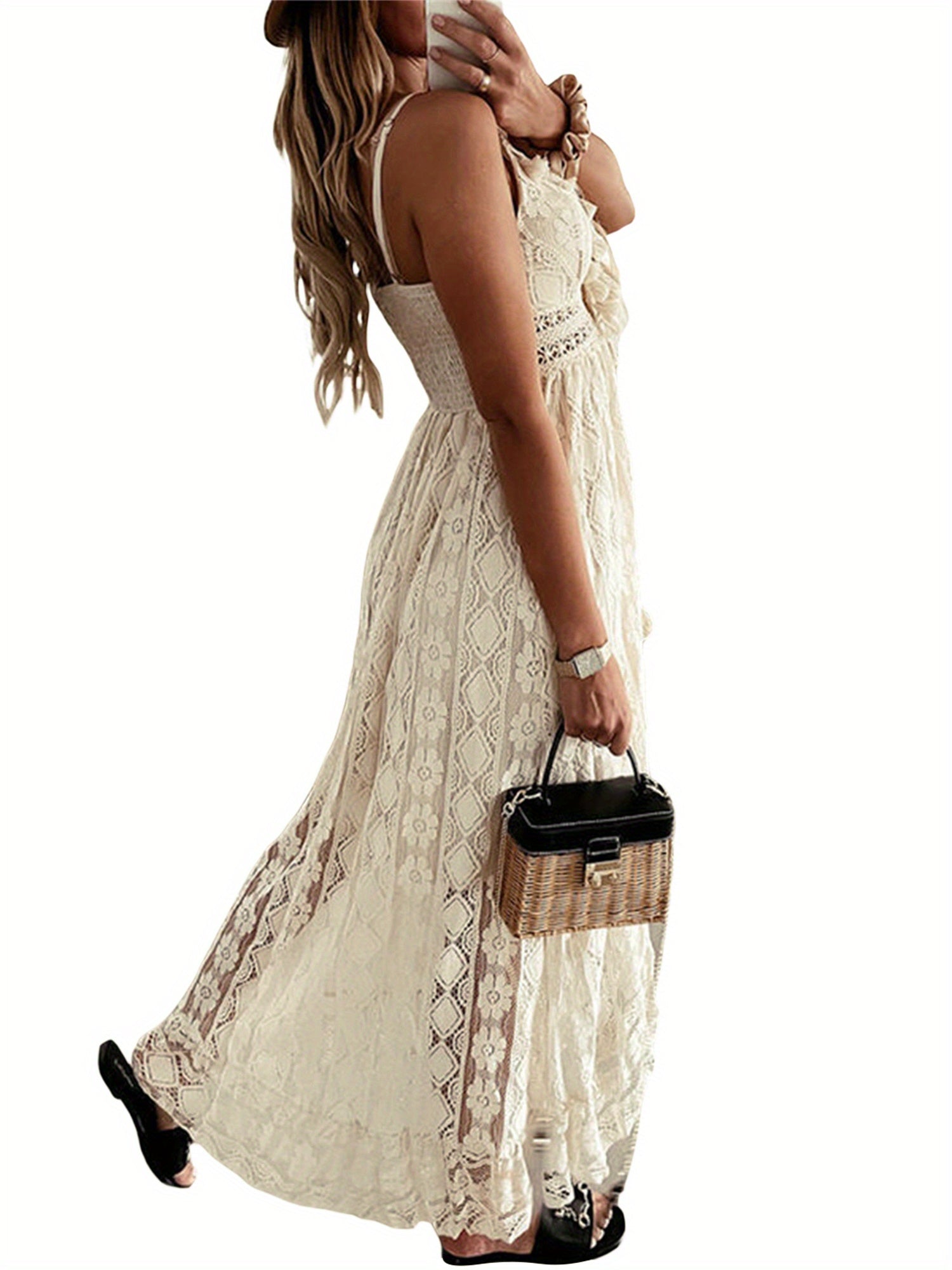 Printed Dress with a Refined Everyday Fit with Sleeveless Cut