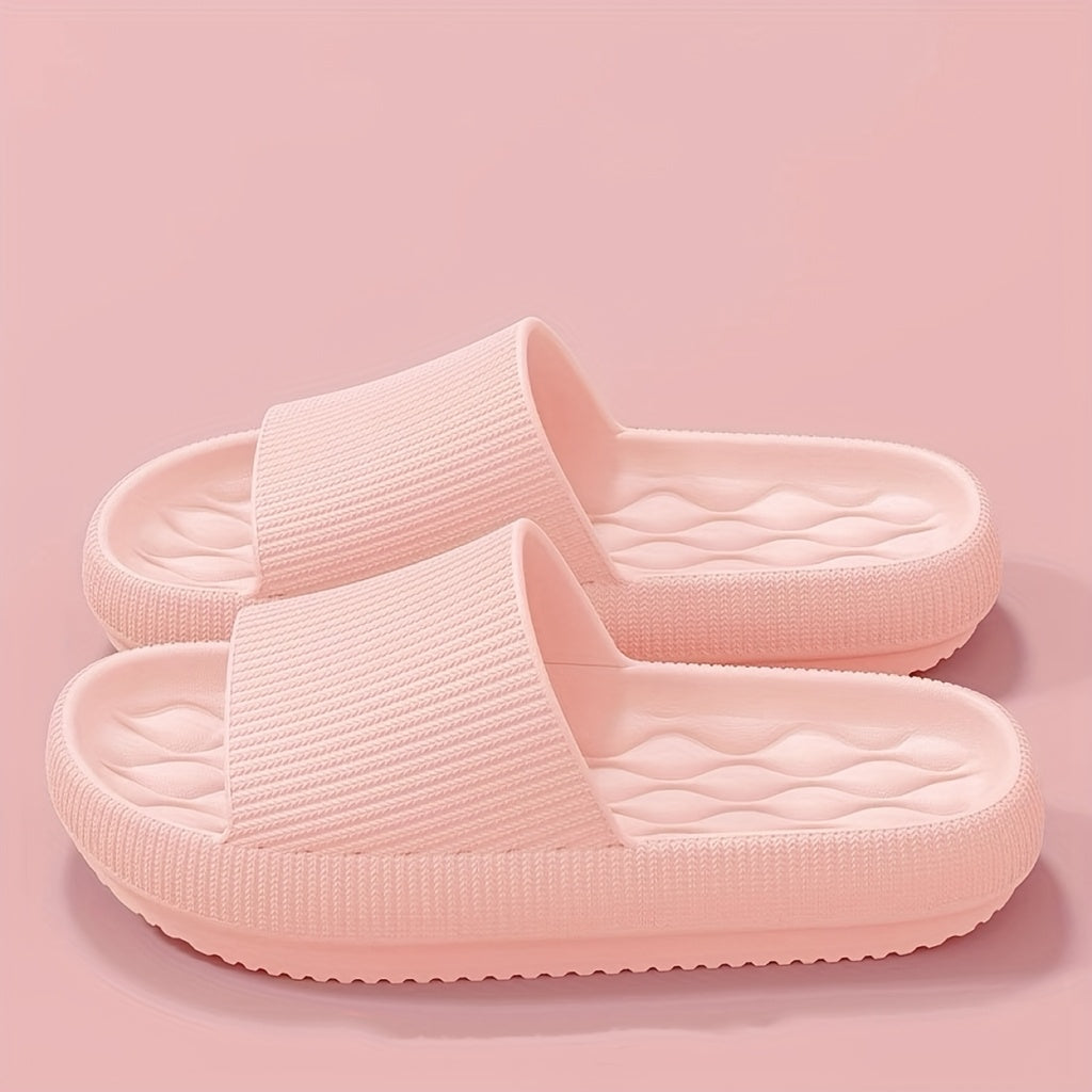 Boutique Platform Slides for Easy Styling with Platform Sole