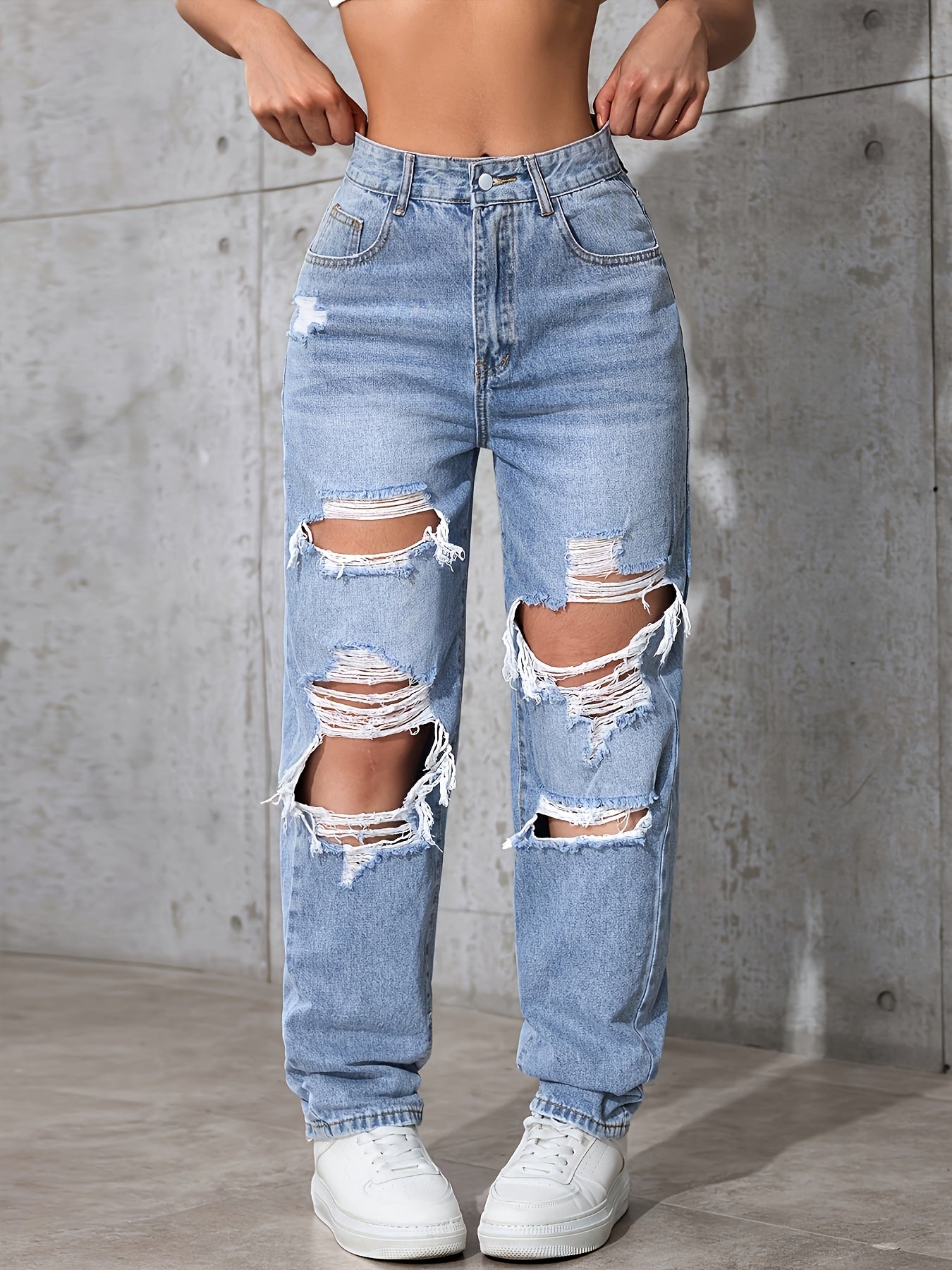 Boutique Straight-Leg Jeans for Easy Styling