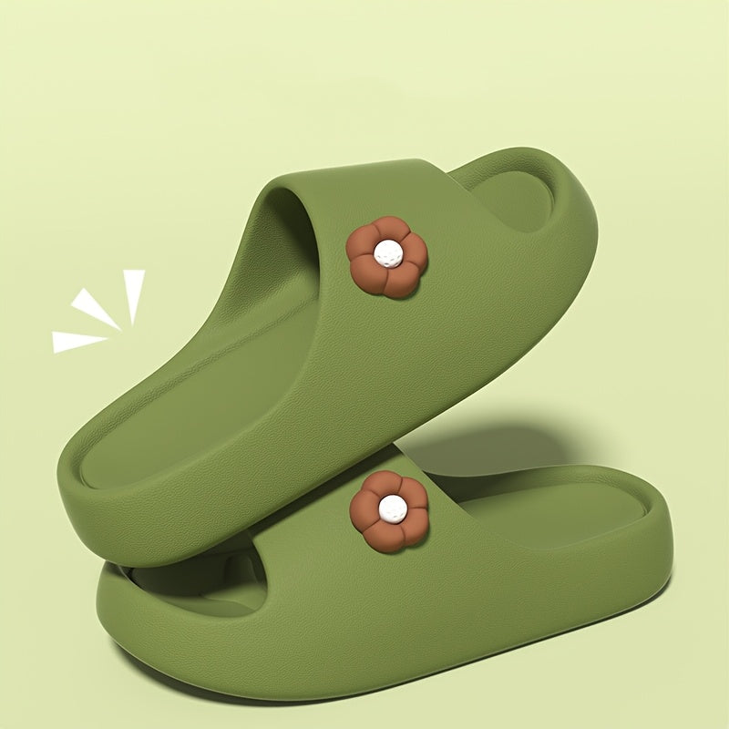 Boutique Comfort Slide Slippers for Easy Styling with Floral Print