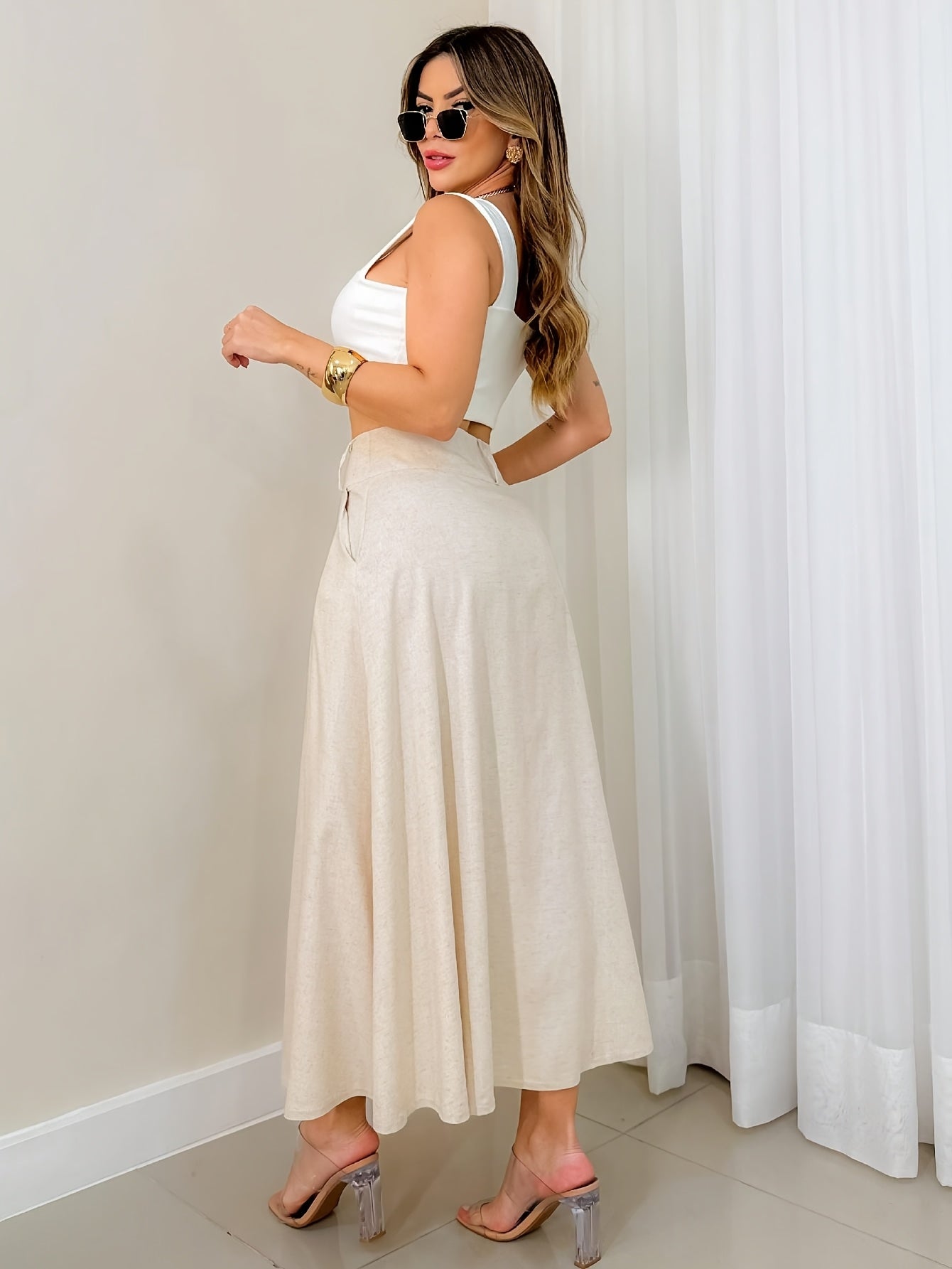 Women’s Skirt for Polished Boutique Outfits with Easy Styling