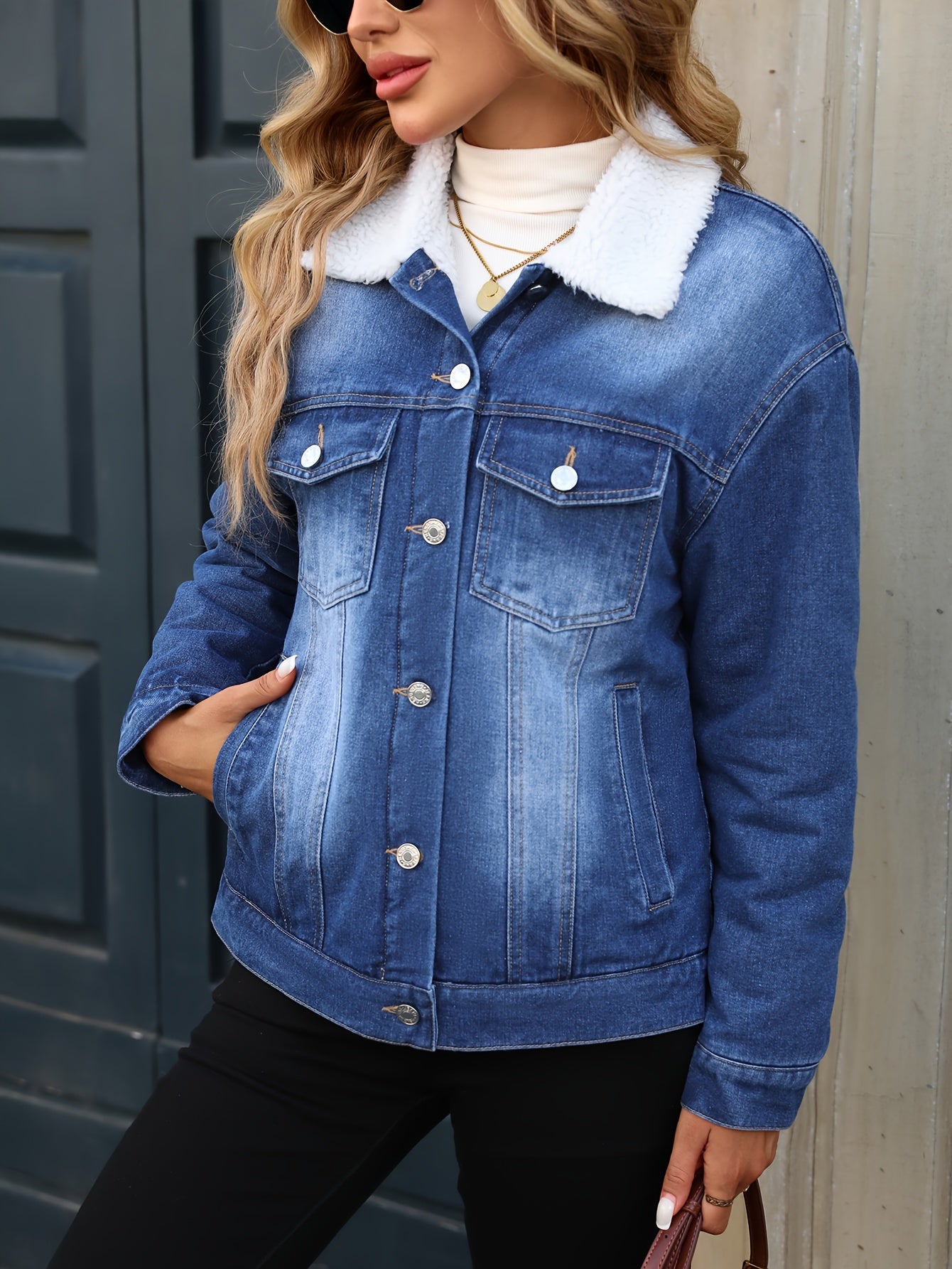 Modern Denim Jacket for Fresh Wardrobe Looks with Denim Look