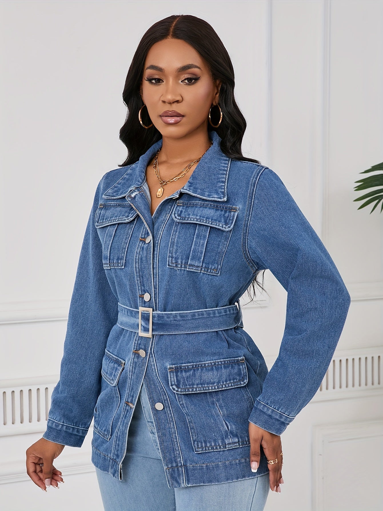 Modern Denim Jacket for Fresh Wardrobe Looks with Denim Look