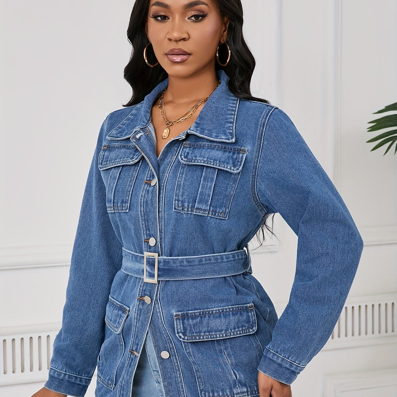 Modern Denim Jacket for Fresh Wardrobe Looks with Denim Look