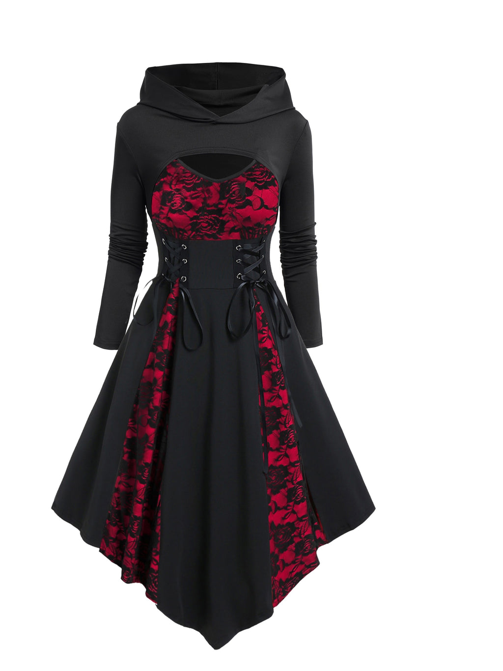 Printed Dress for Polished Boutique Outfits with Long Sleeves