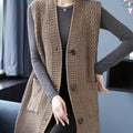 Boutique Button Front Vest for Easy Styling with Sleeveless Cut