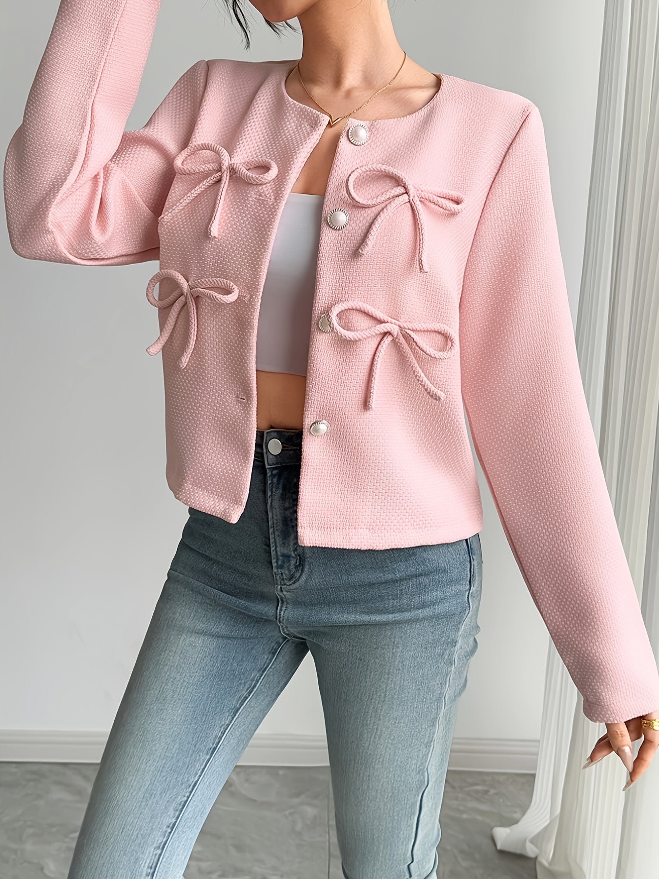 Tailored Blazer with a Refined Everyday Fit with Long Sleeves