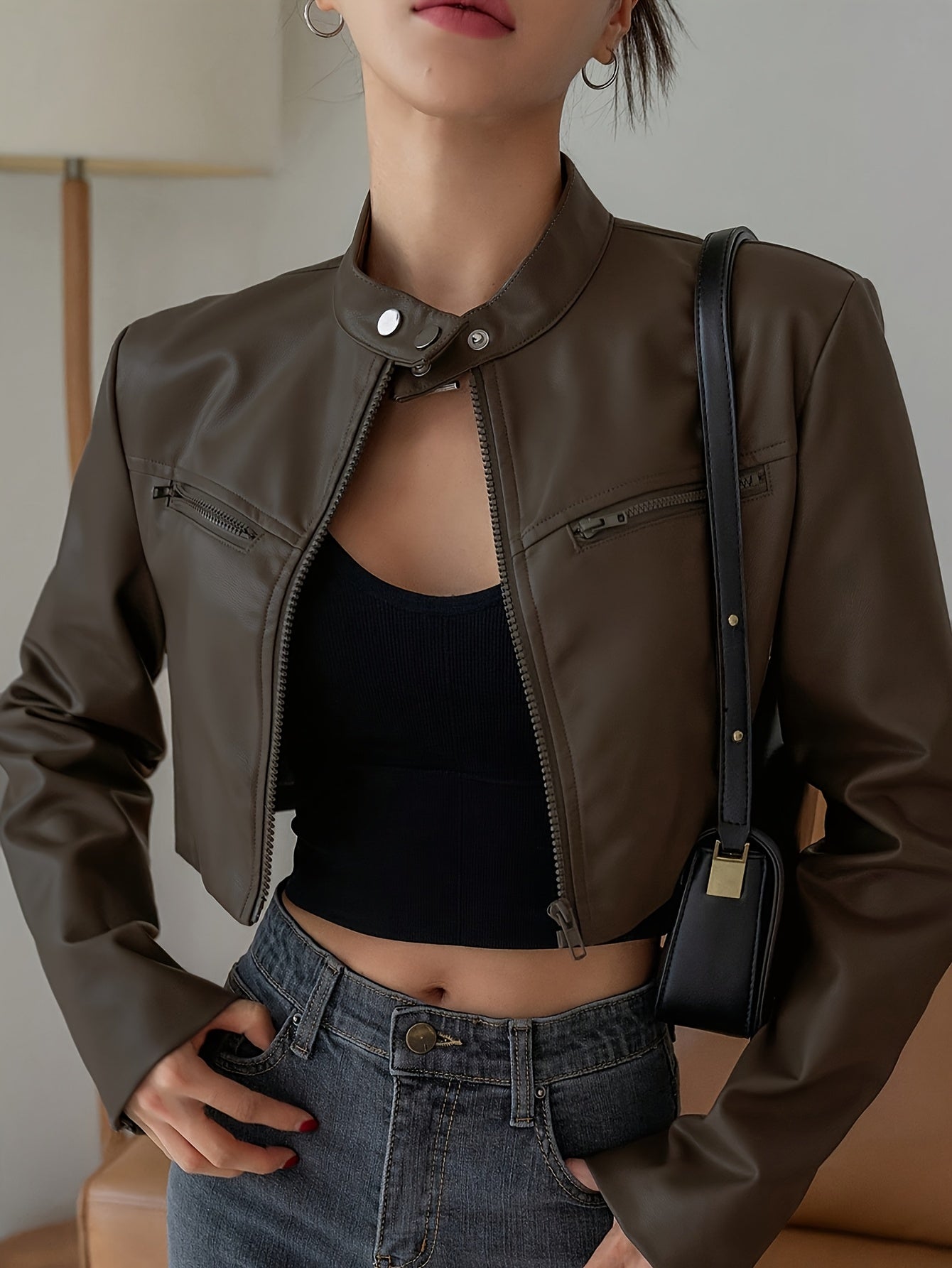 Modern Faux Leather Jacket for Fresh Wardrobe Looks with Easy Styling
