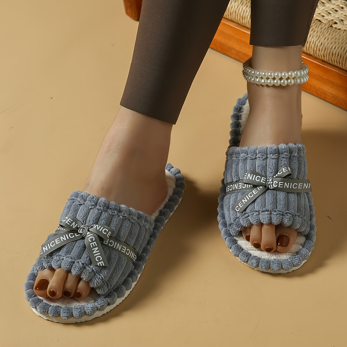 Comfort Slide Slippers with a Refined Everyday Fit with Easy Styling