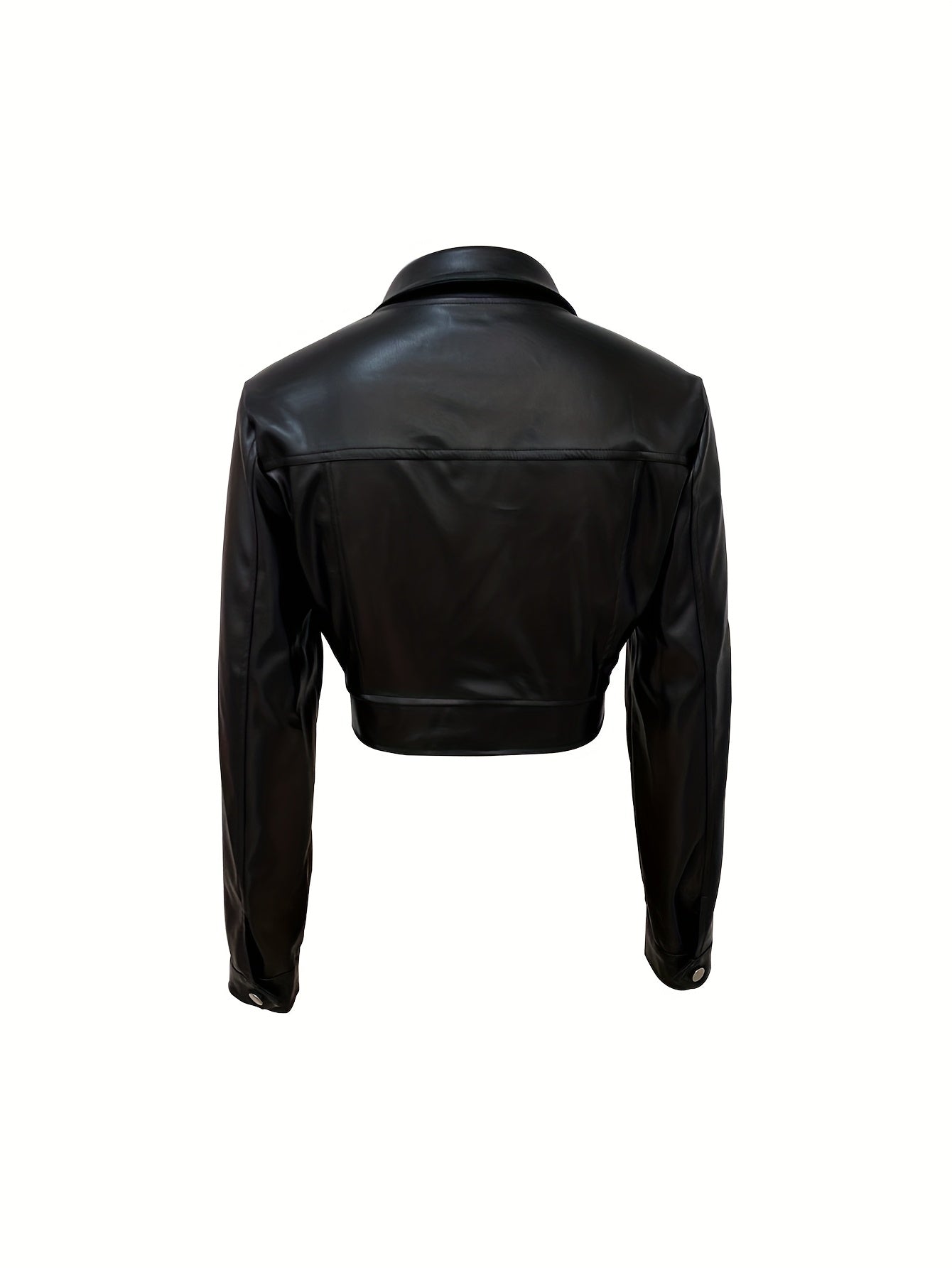 Modern Faux Leather Jacket for Fresh Wardrobe Looks with Faux Leather Finish