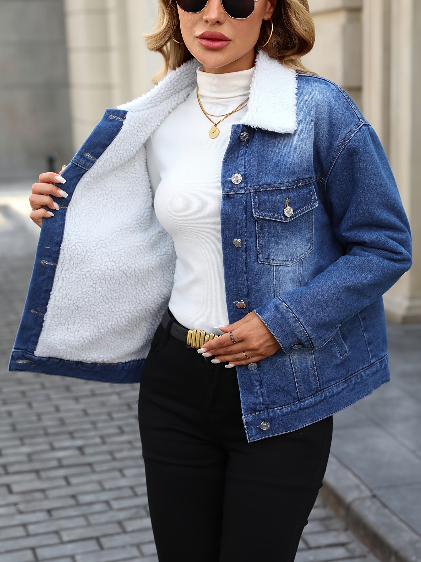 Modern Denim Jacket for Fresh Wardrobe Looks with Denim Look