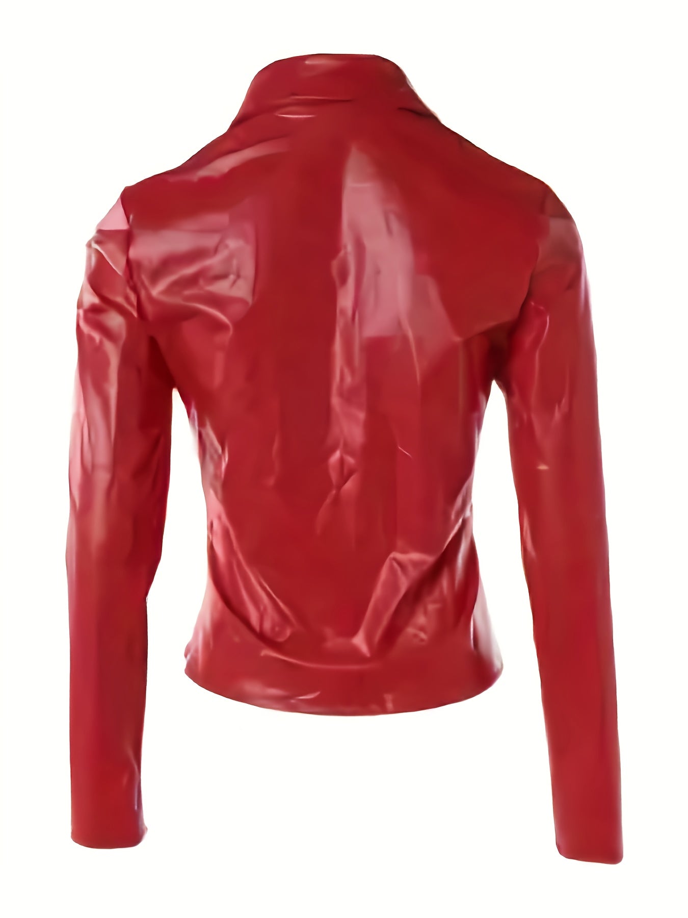 Faux Leather Jacket for Polished Boutique Outfits with Faux Leather Finish
