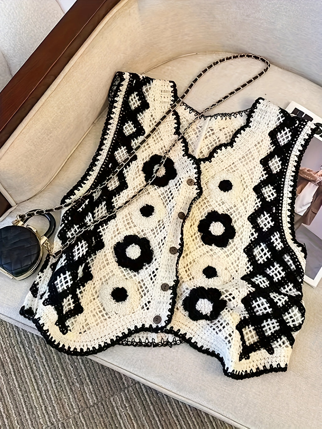 Sleeveless Vest Top for Polished Boutique Outfits with V-Neckline