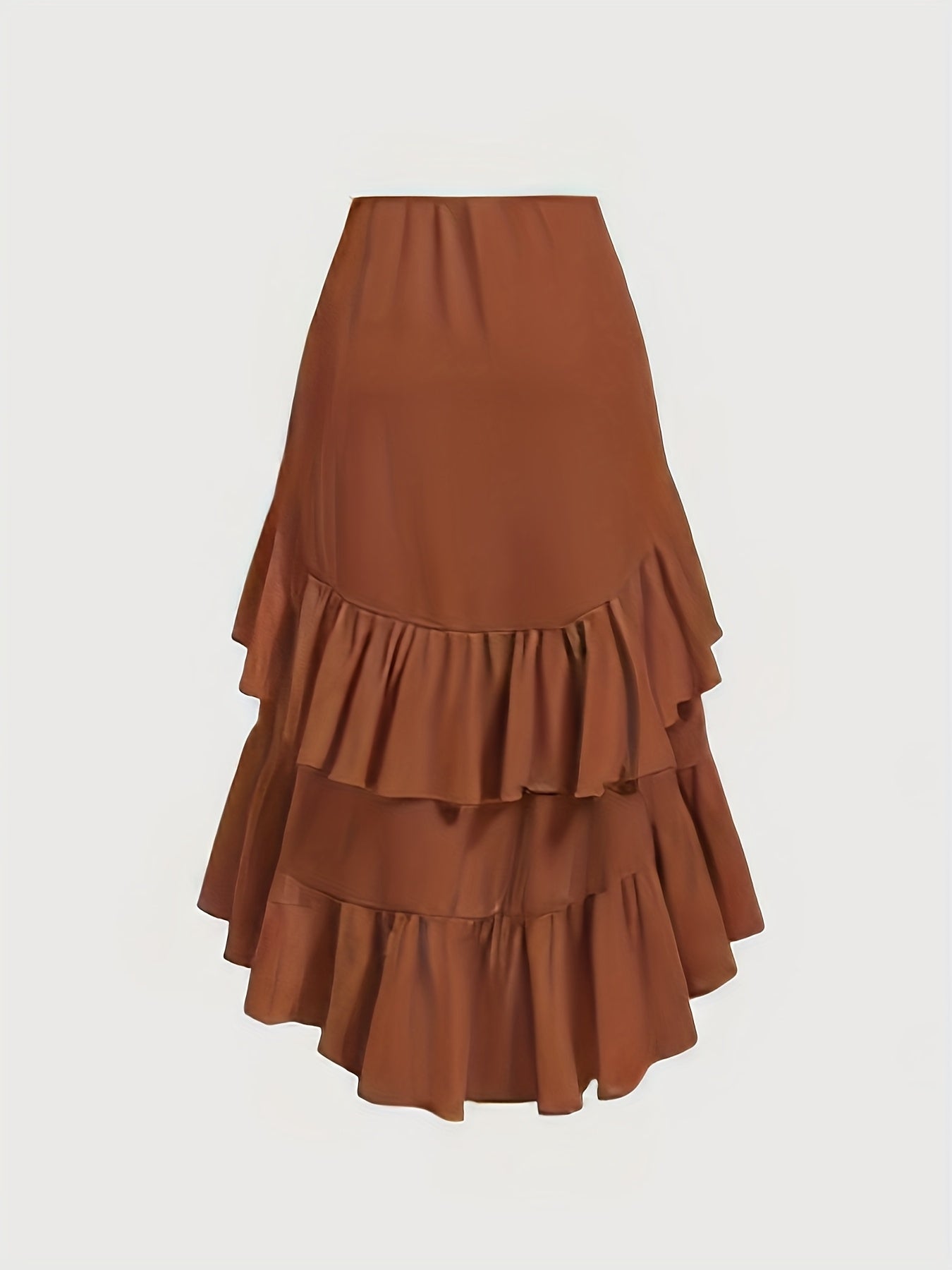 Women’s Skirt with a Refined Everyday Fit with Ruffled Detail
