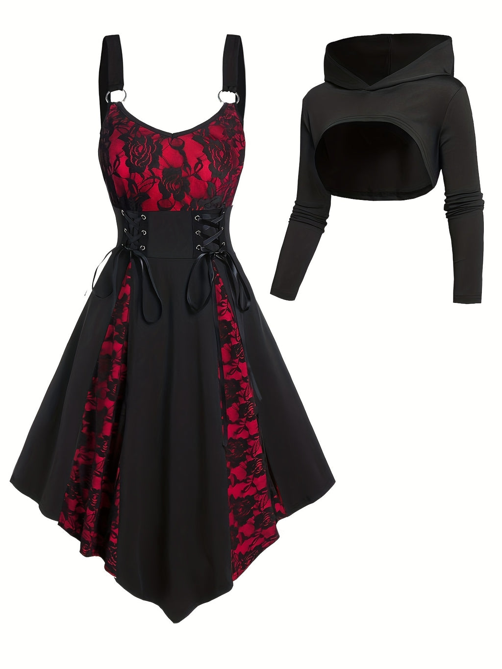 Printed Dress for Polished Boutique Outfits with Long Sleeves