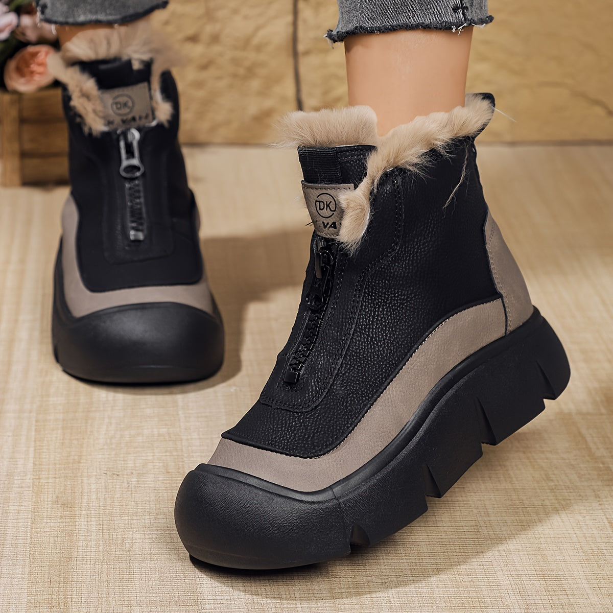 Boutique Platform Boots for Easy Styling with Platform Sole