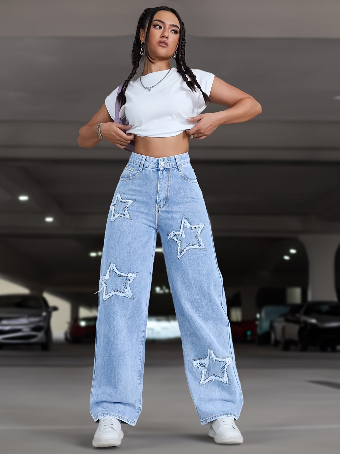 Modern Straight-Leg Jeans for Fresh Wardrobe Looks with Denim Look