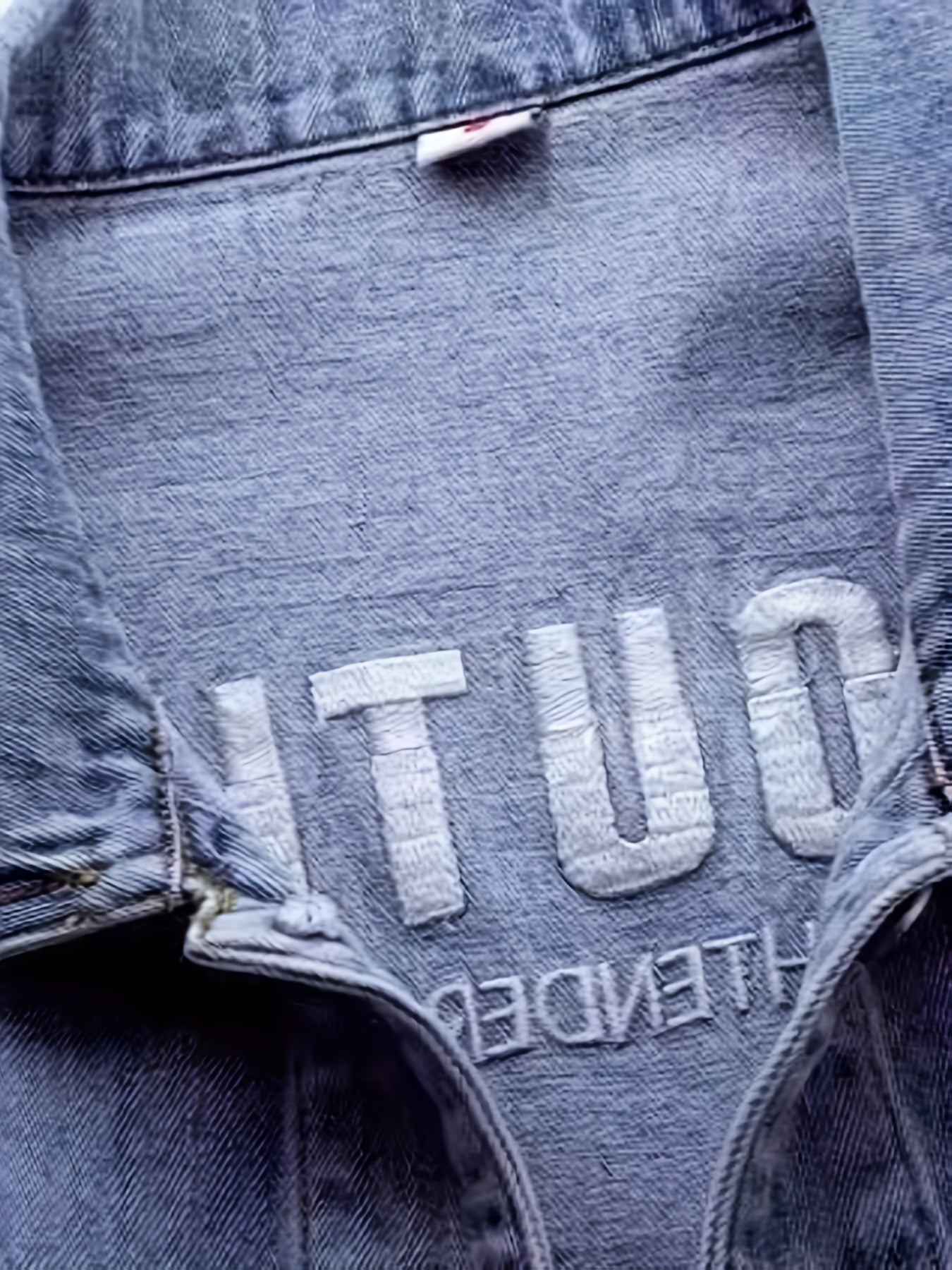 Lightweight Jacket with a Refined Everyday Fit with Denim Look