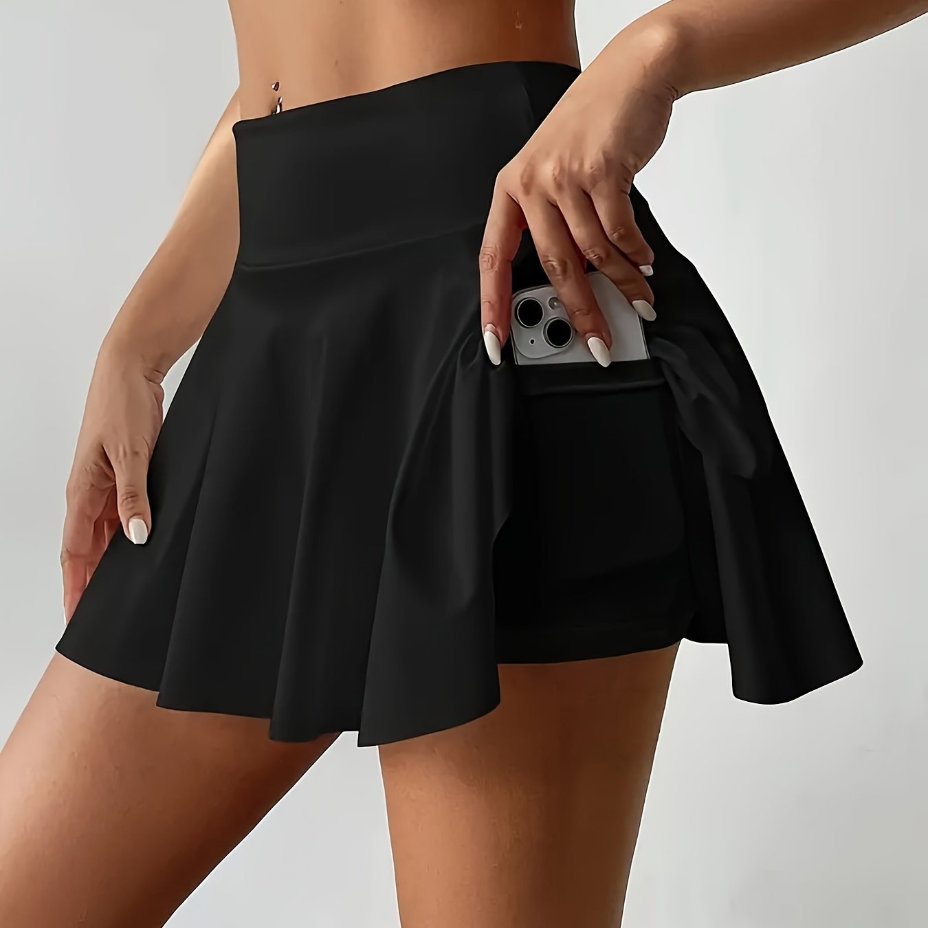 Women’s Skirt for Polished Boutique Outfits with High Waist