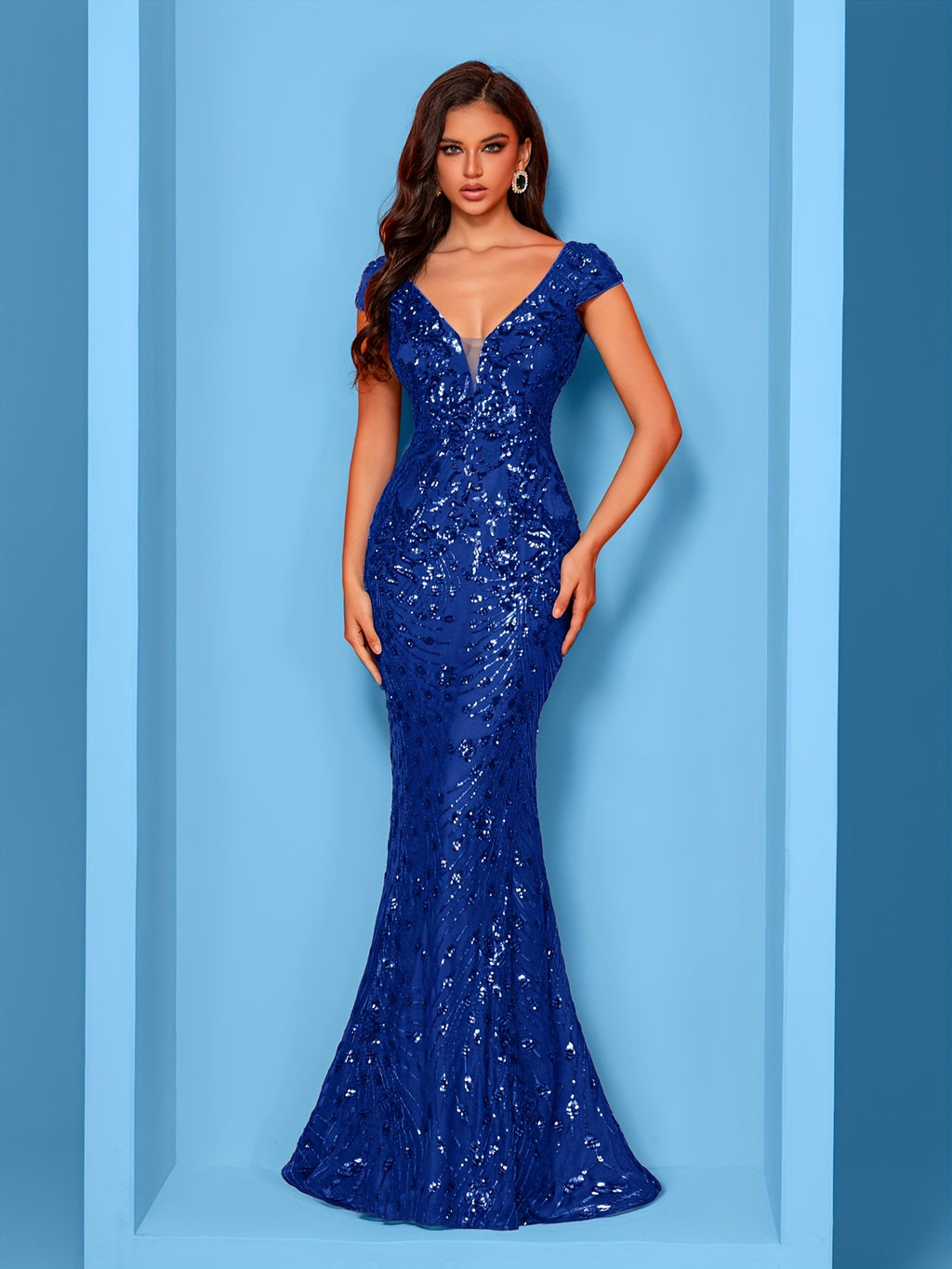 Formal Evening Gown for Polished Boutique Outfits with Floral Print