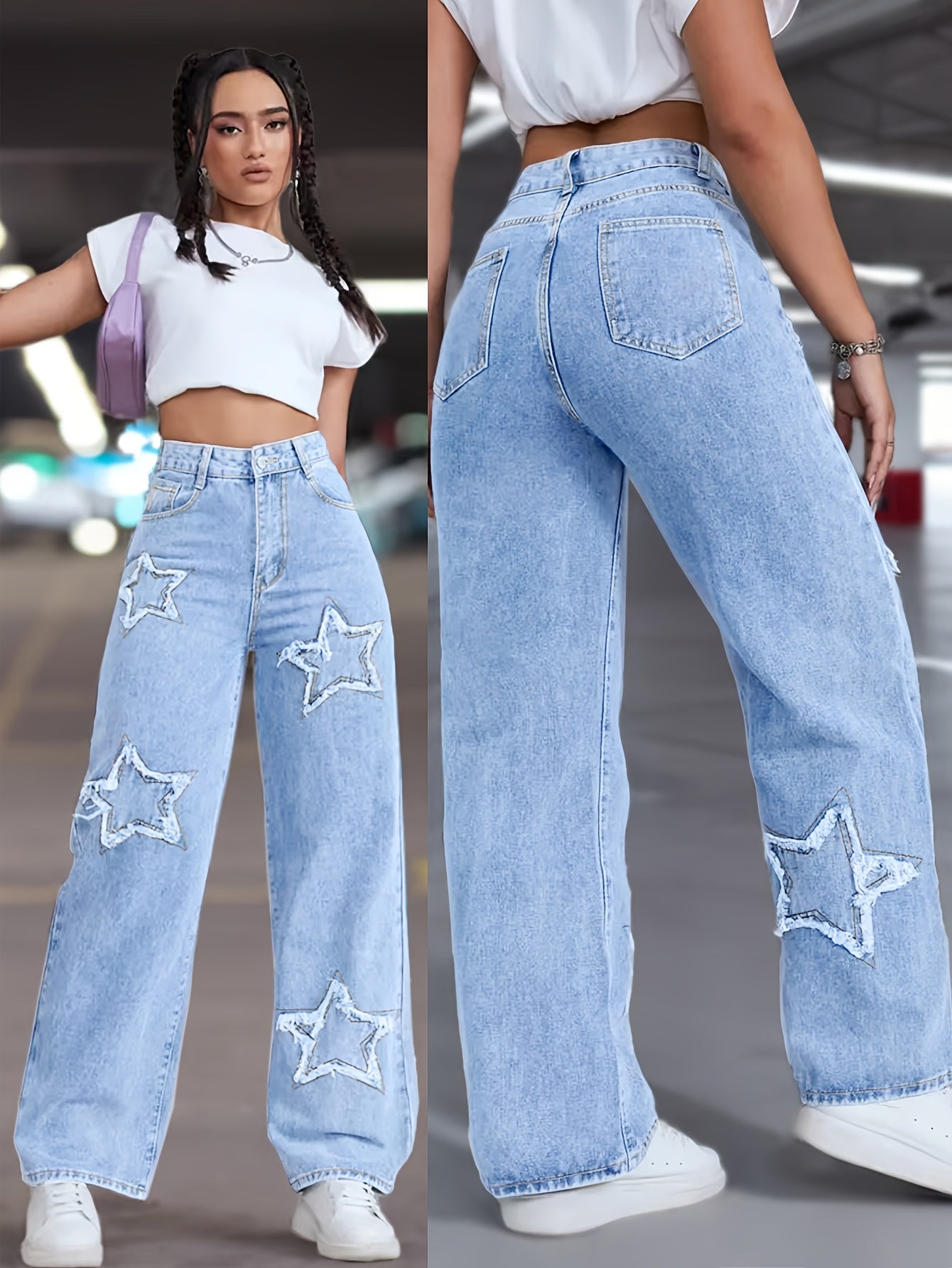 Modern Straight-Leg Jeans for Fresh Wardrobe Looks with Denim Look