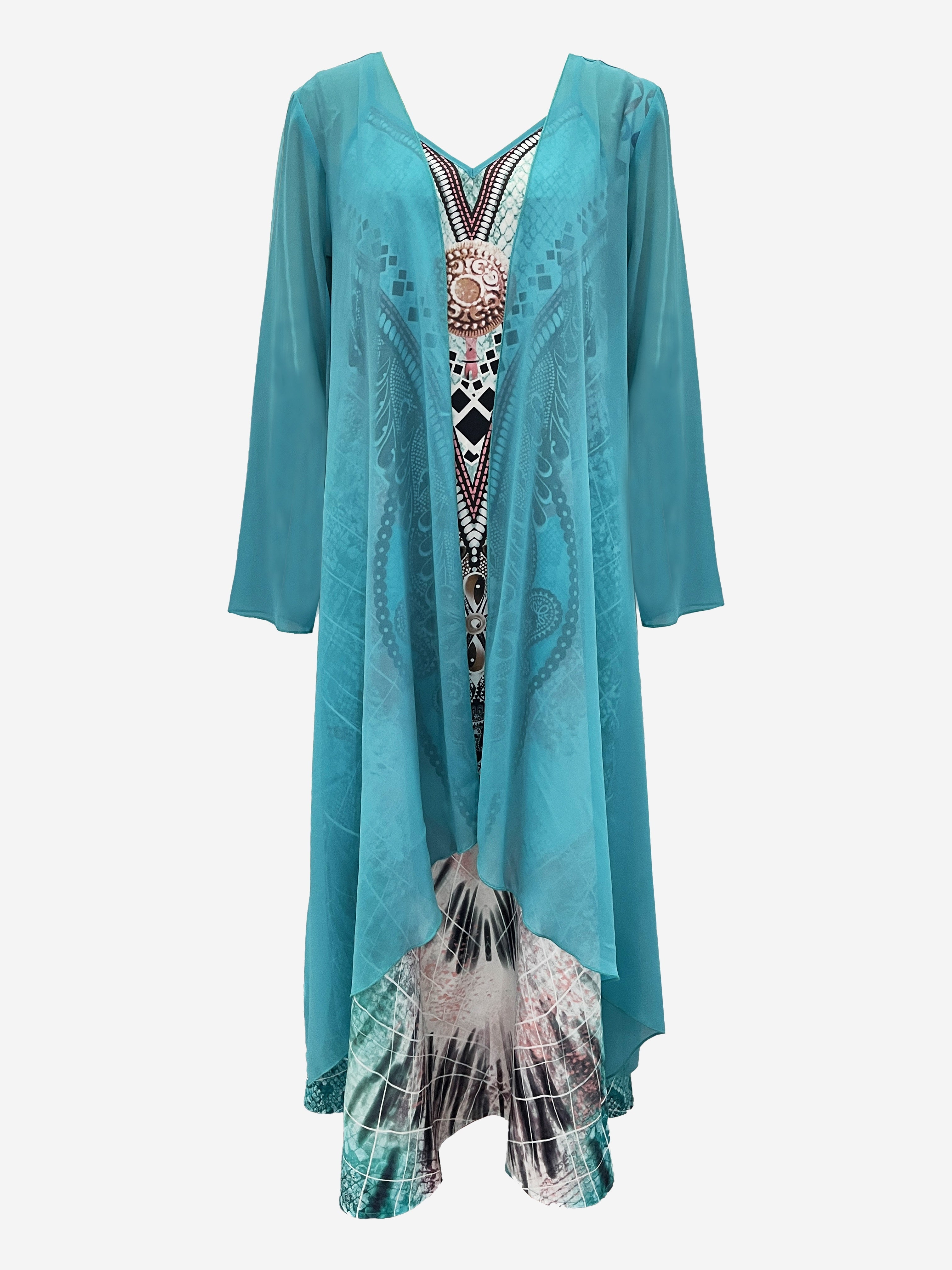 Modern Maxi Dress for Fresh Wardrobe Looks with V-Neckline