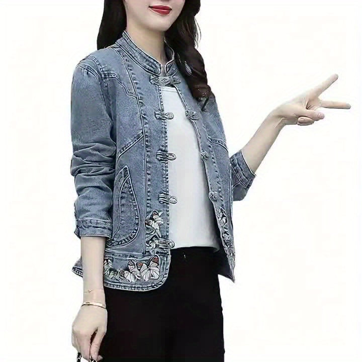 Boutique Lightweight Jacket for Easy Styling with Denim Look