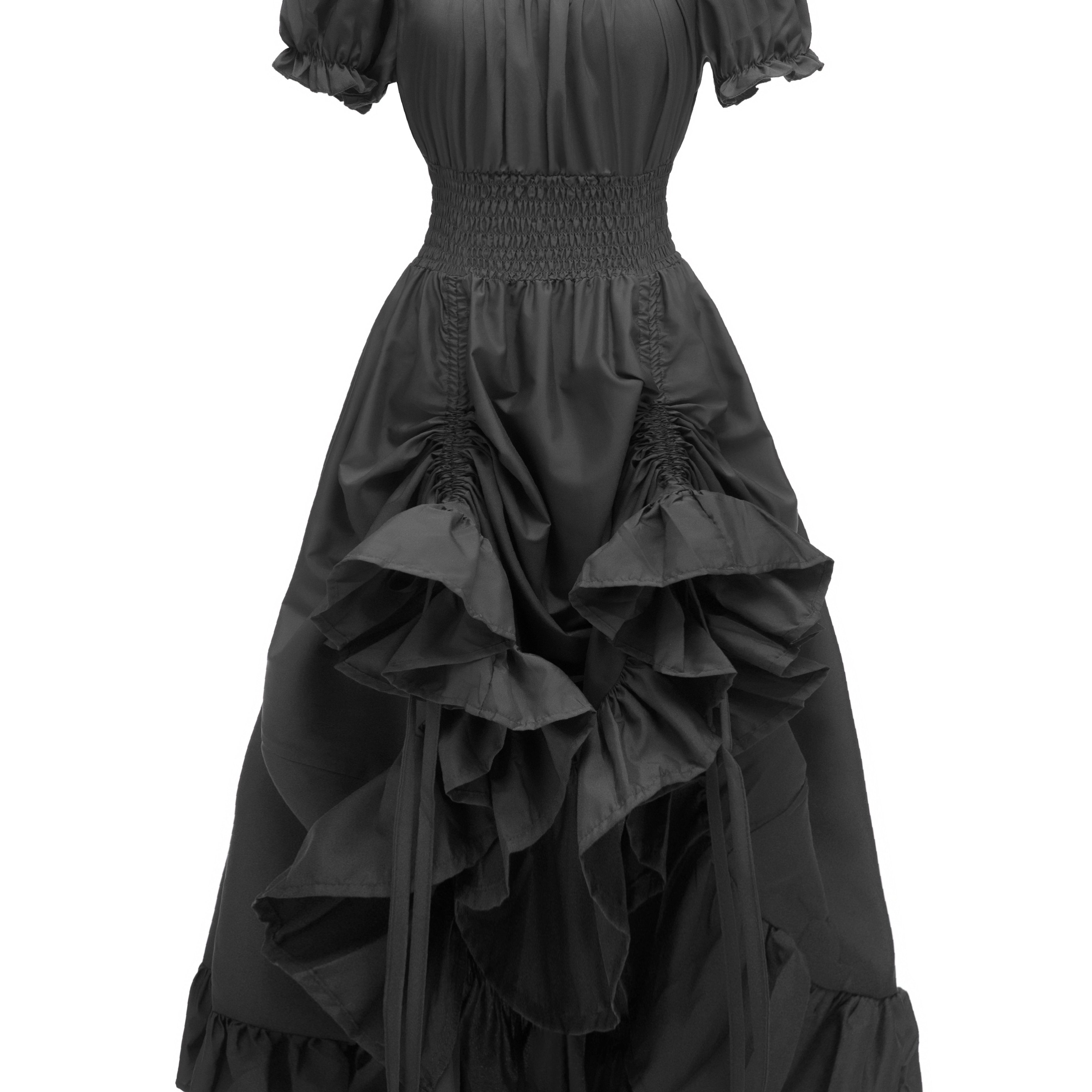 Boutique A-Line Dress for Easy Styling with Ruffled Detail