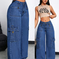 Straight-Leg Jeans for Polished Boutique Outfits with Denim Look