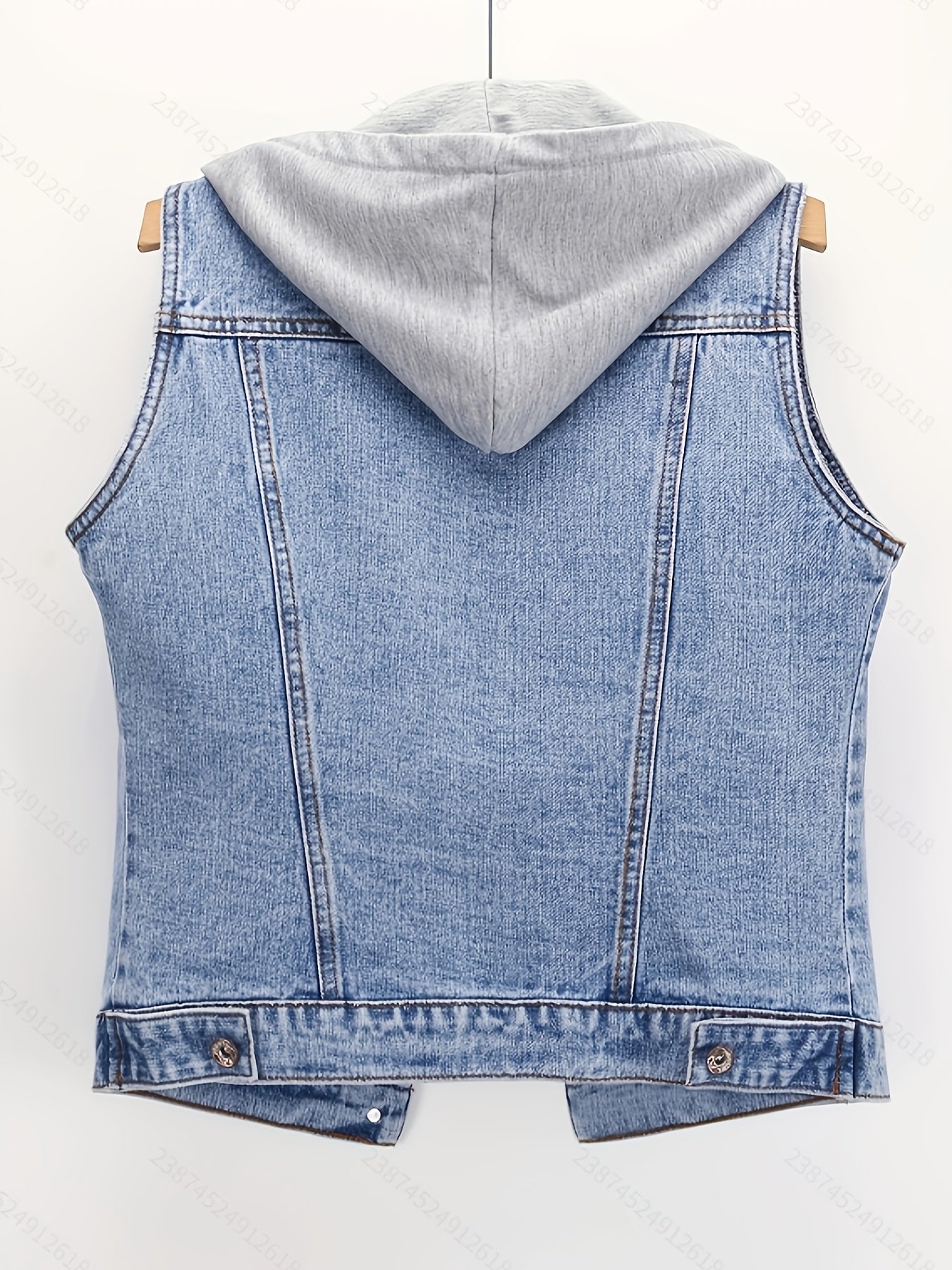 Hooded Jacket with a Refined Everyday Fit with Sleeveless Cut