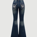 Flare Jeans with a Refined Everyday Fit with Denim Look