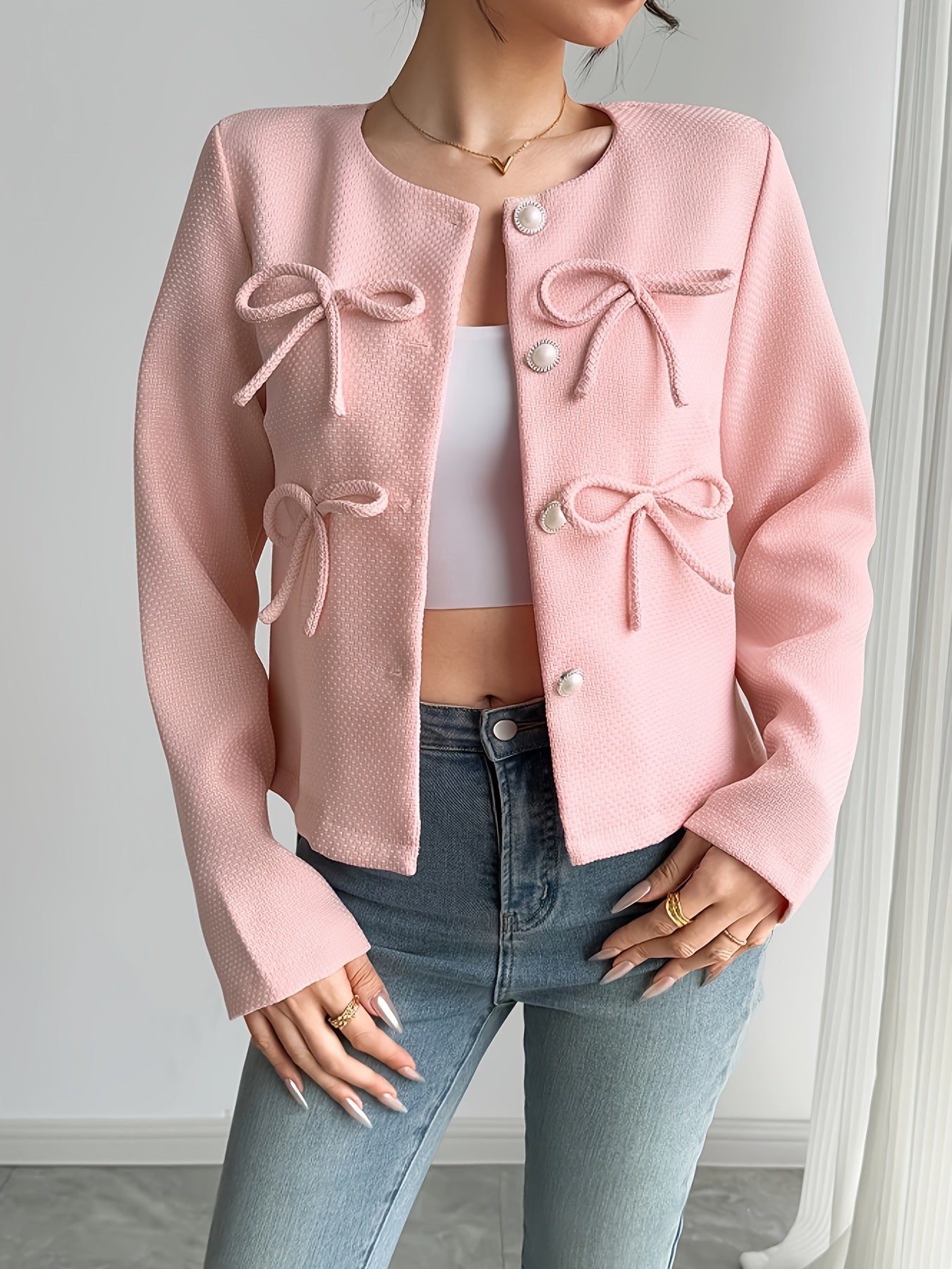 Tailored Blazer with a Refined Everyday Fit with Long Sleeves