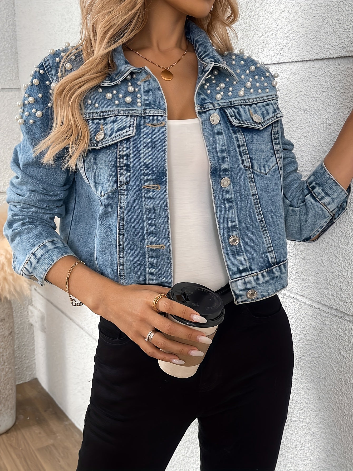 Modern Denim Jacket for Fresh Wardrobe Looks with Denim Look