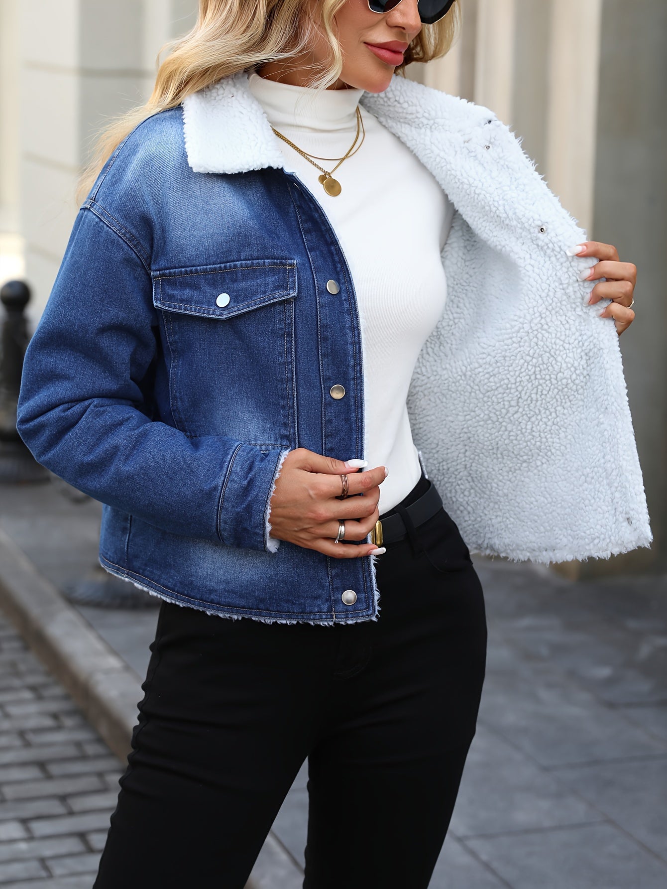 Modern Denim Jacket for Fresh Wardrobe Looks with Denim Look