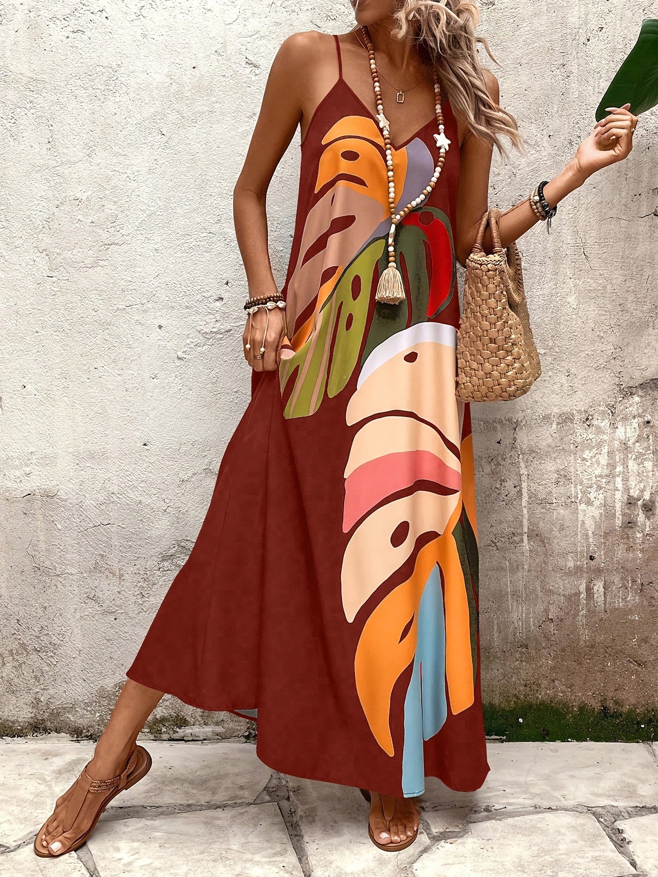 Boutique Maxi Dress for Easy Styling with Sleeveless Cut