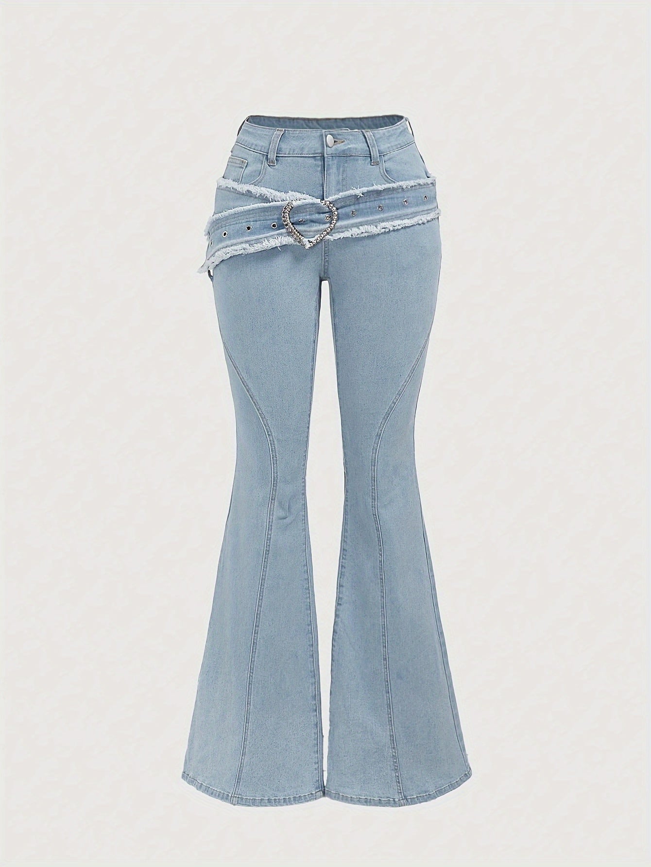 Boutique Flare Jeans for Easy Styling with Practical Pockets