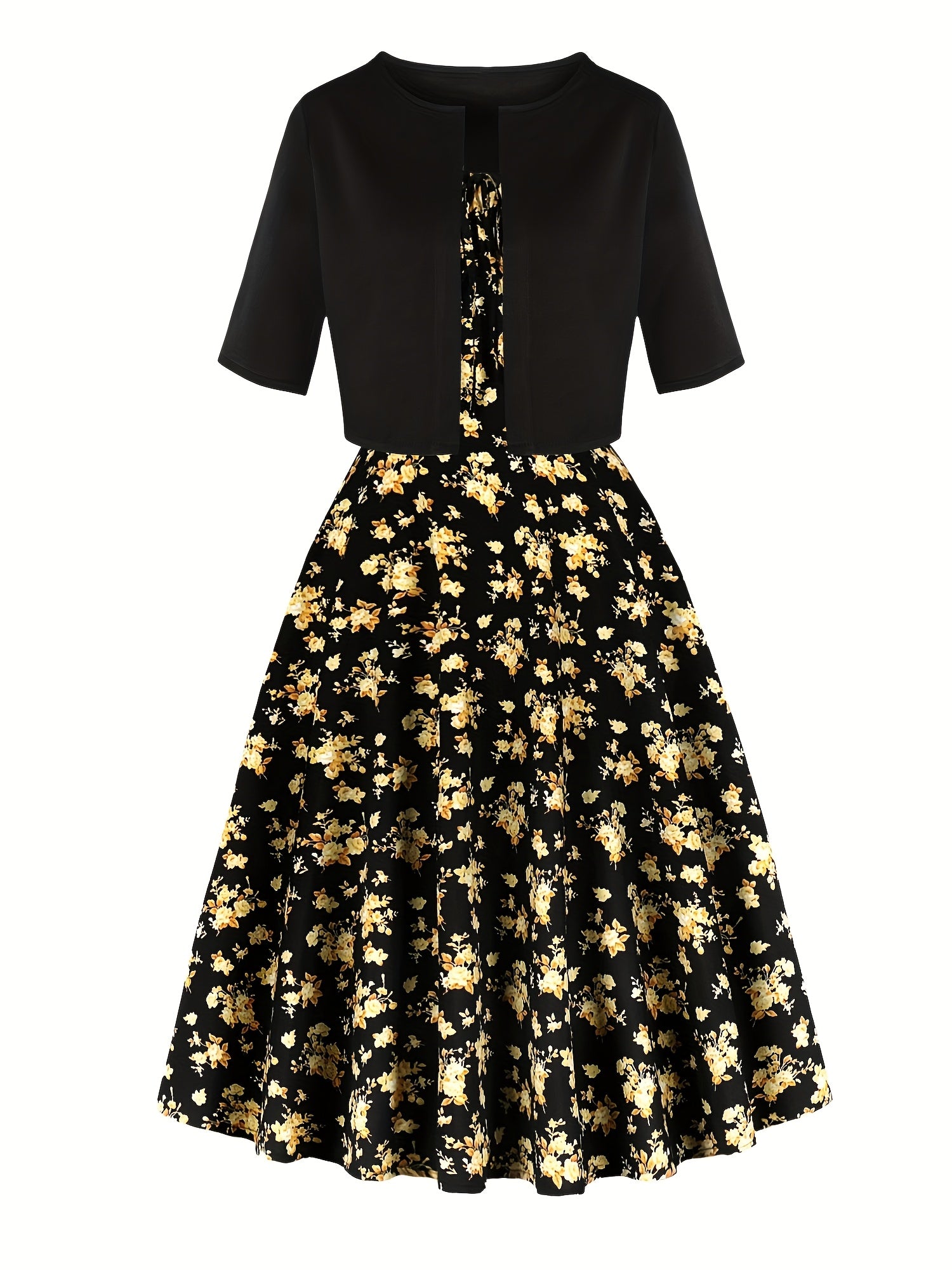Modern Floral Skirt for Fresh Wardrobe Looks with Floral Print
