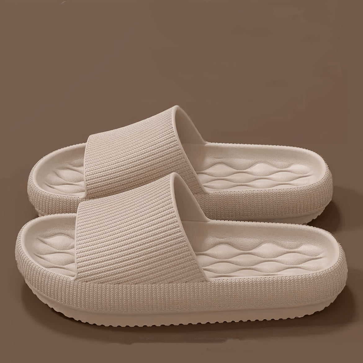 Boutique Platform Slides for Easy Styling with Platform Sole