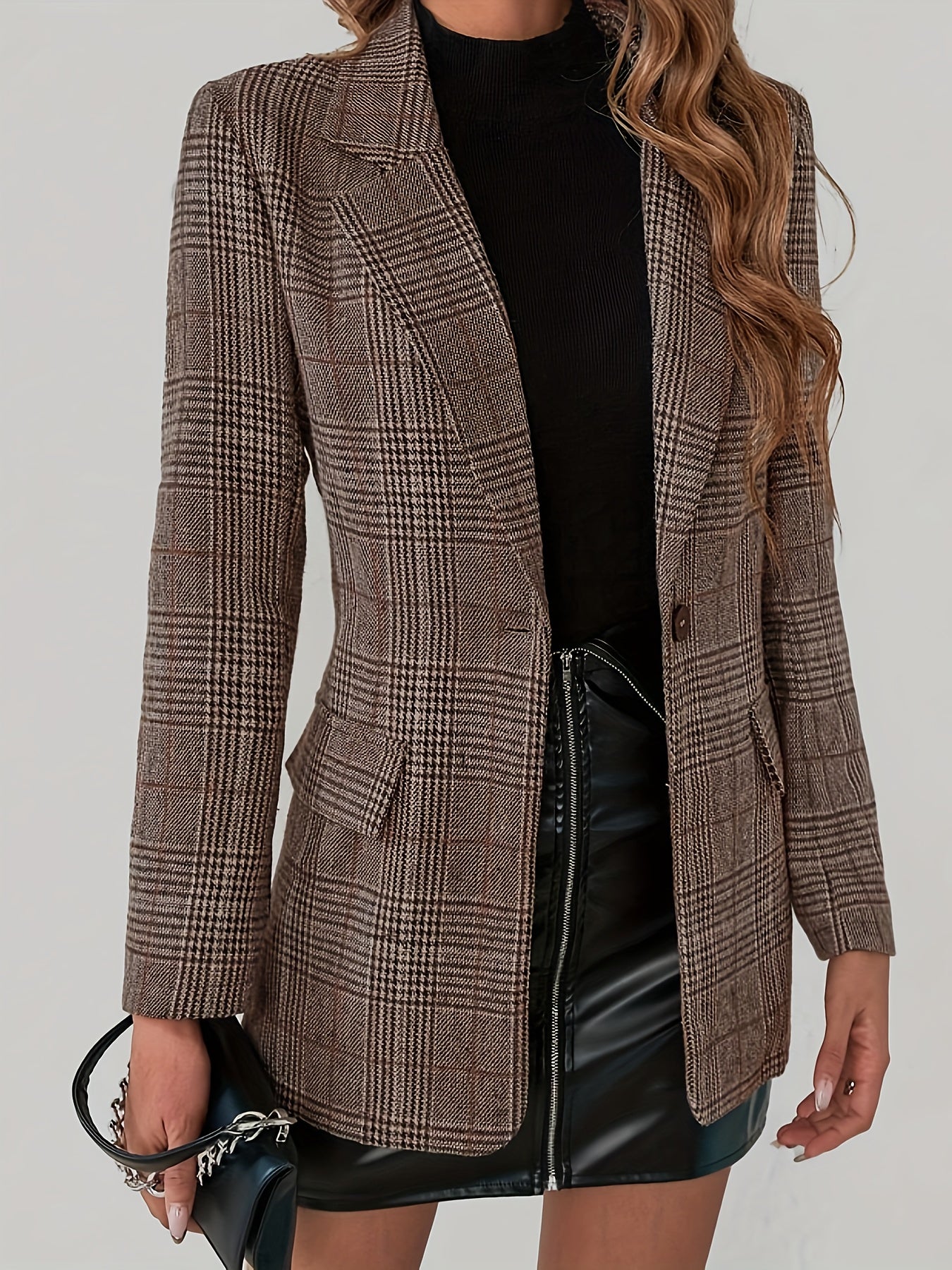 Tailored Blazer with a Refined Everyday Fit with Long Sleeves