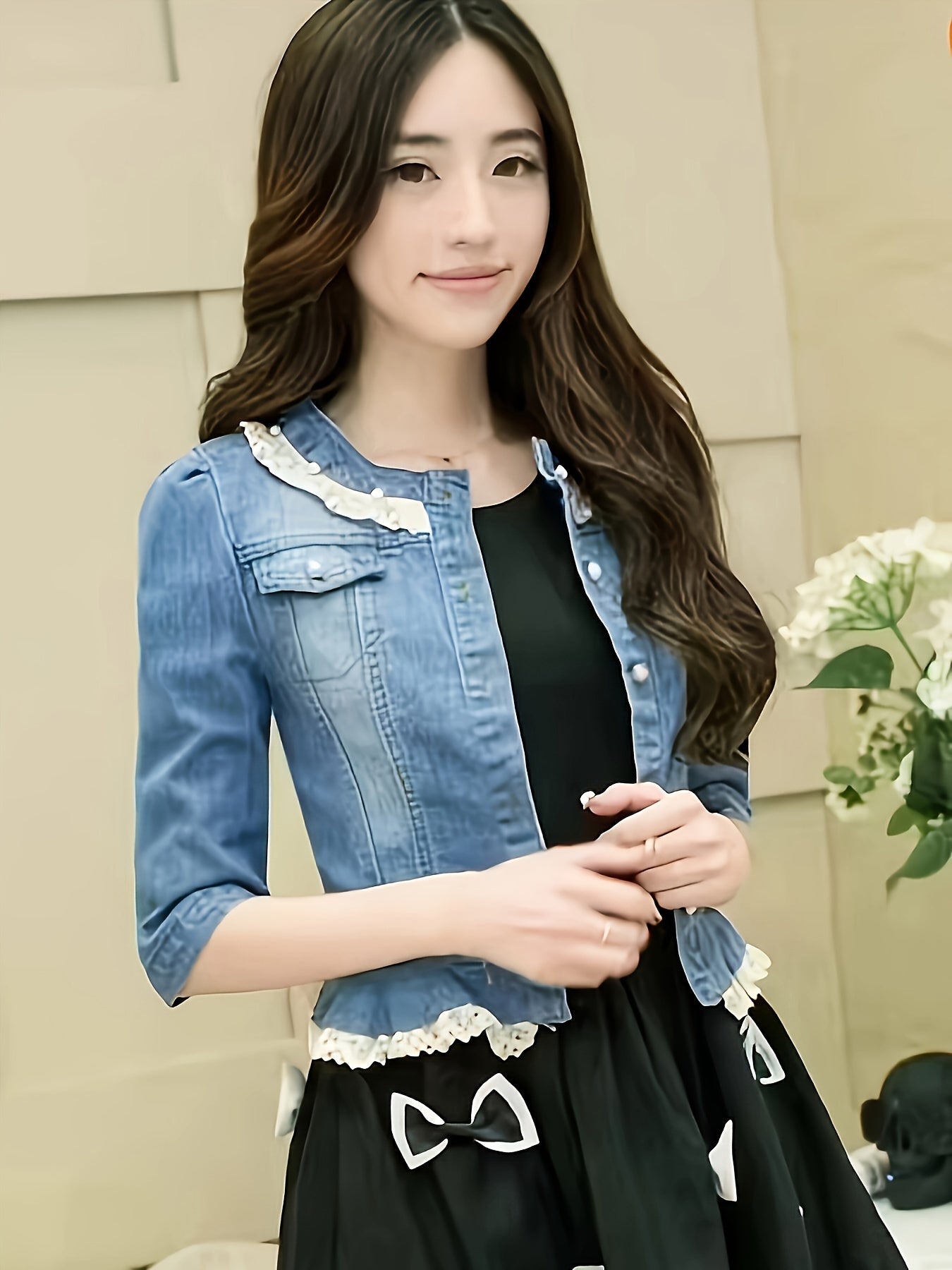 Modern Lightweight Jacket for Fresh Wardrobe Looks with Denim Look