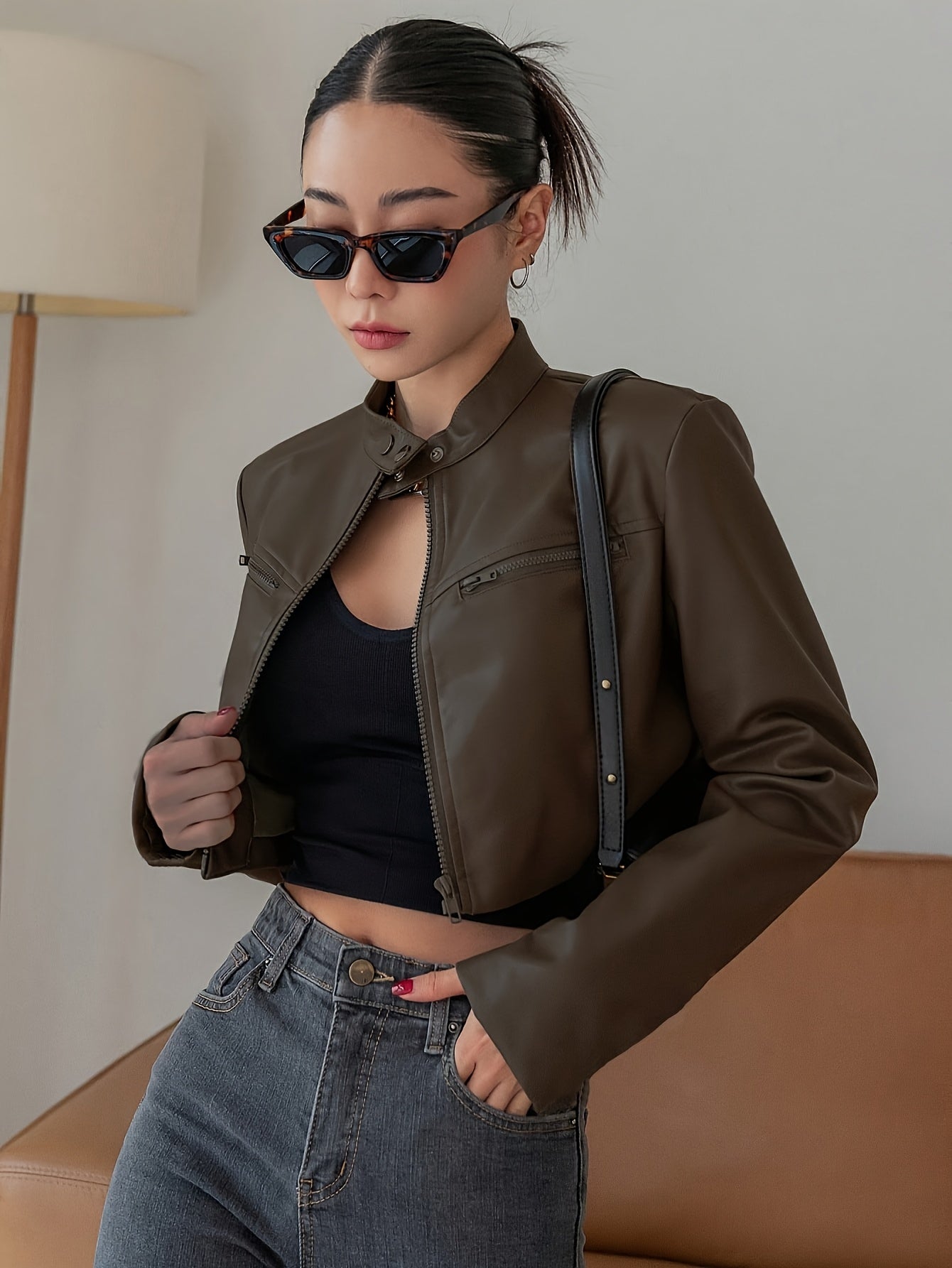 Modern Faux Leather Jacket for Fresh Wardrobe Looks with Easy Styling