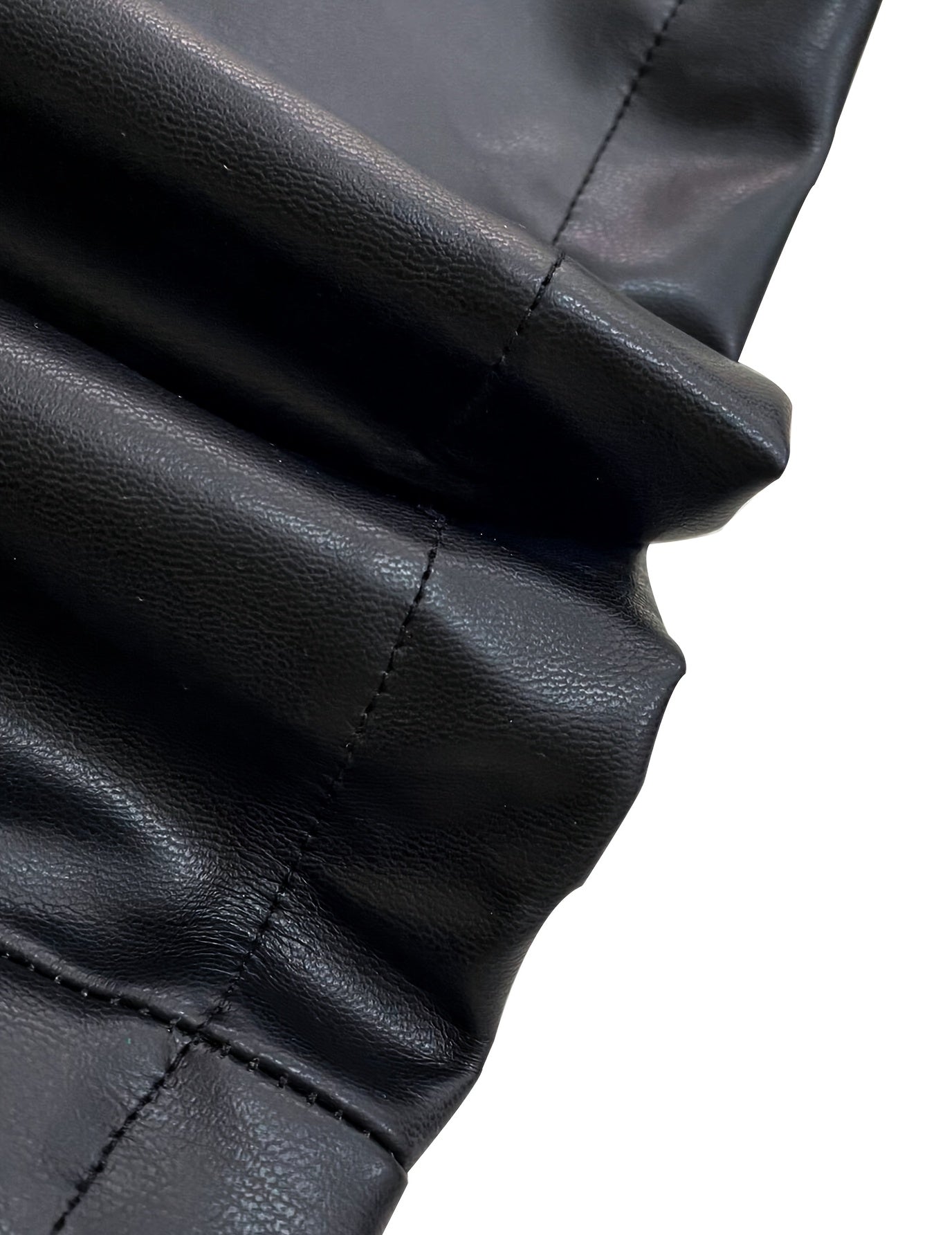 Modern Faux Leather Jacket for Fresh Wardrobe Looks with Faux Leather Finish