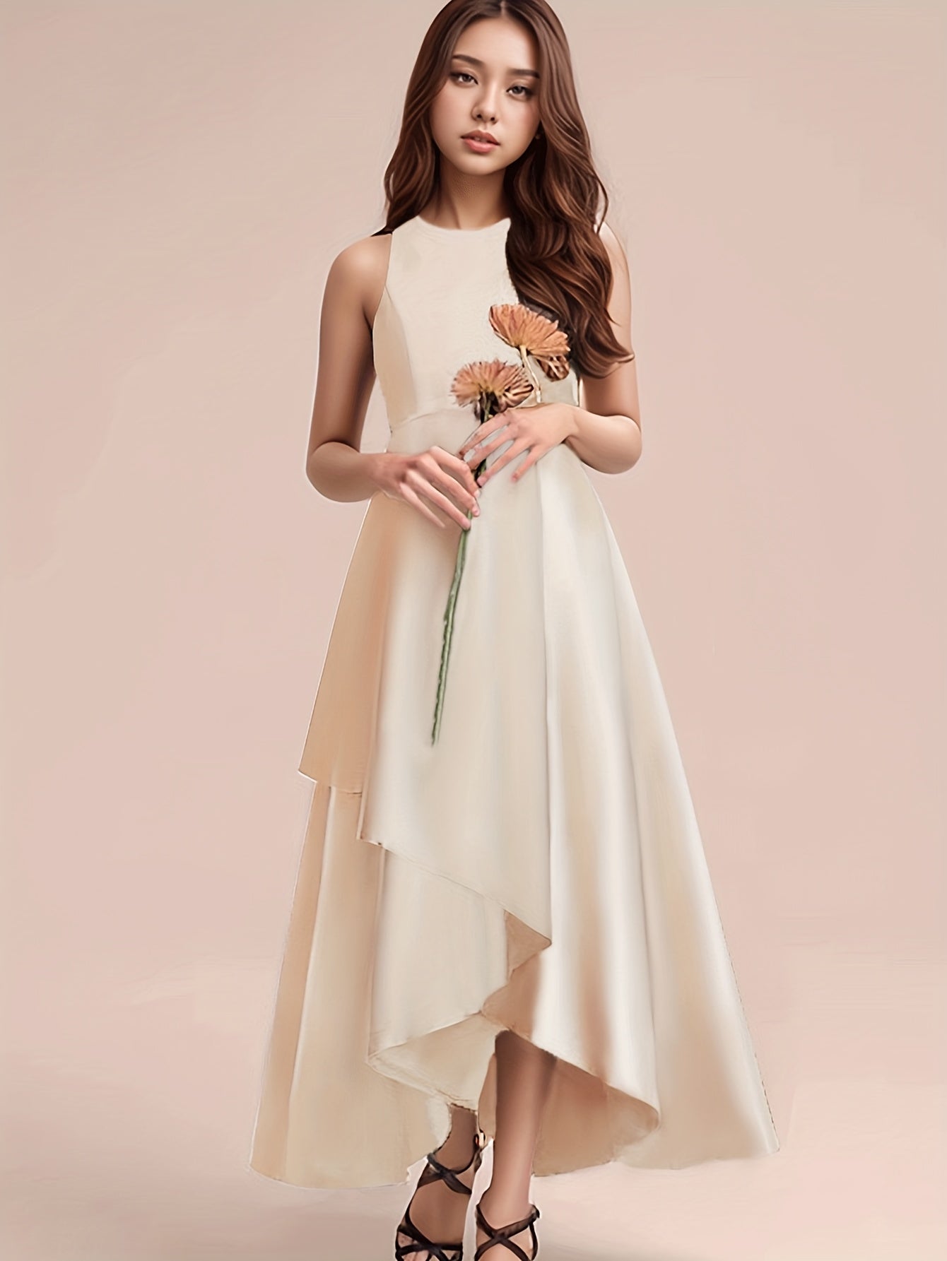 Modern Formal Evening Gown for Fresh Wardrobe Looks with Floral Print
