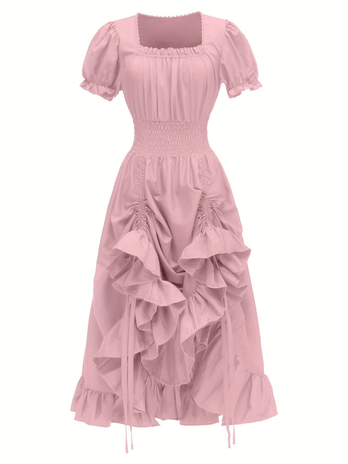 Boutique A-Line Dress for Easy Styling with Ruffled Detail