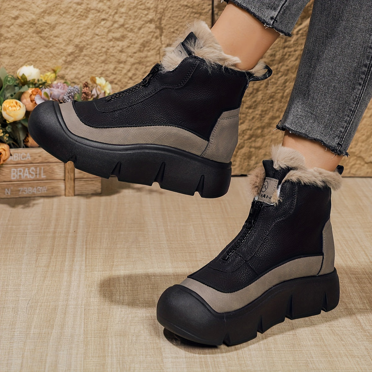 Boutique Platform Boots for Easy Styling with Platform Sole