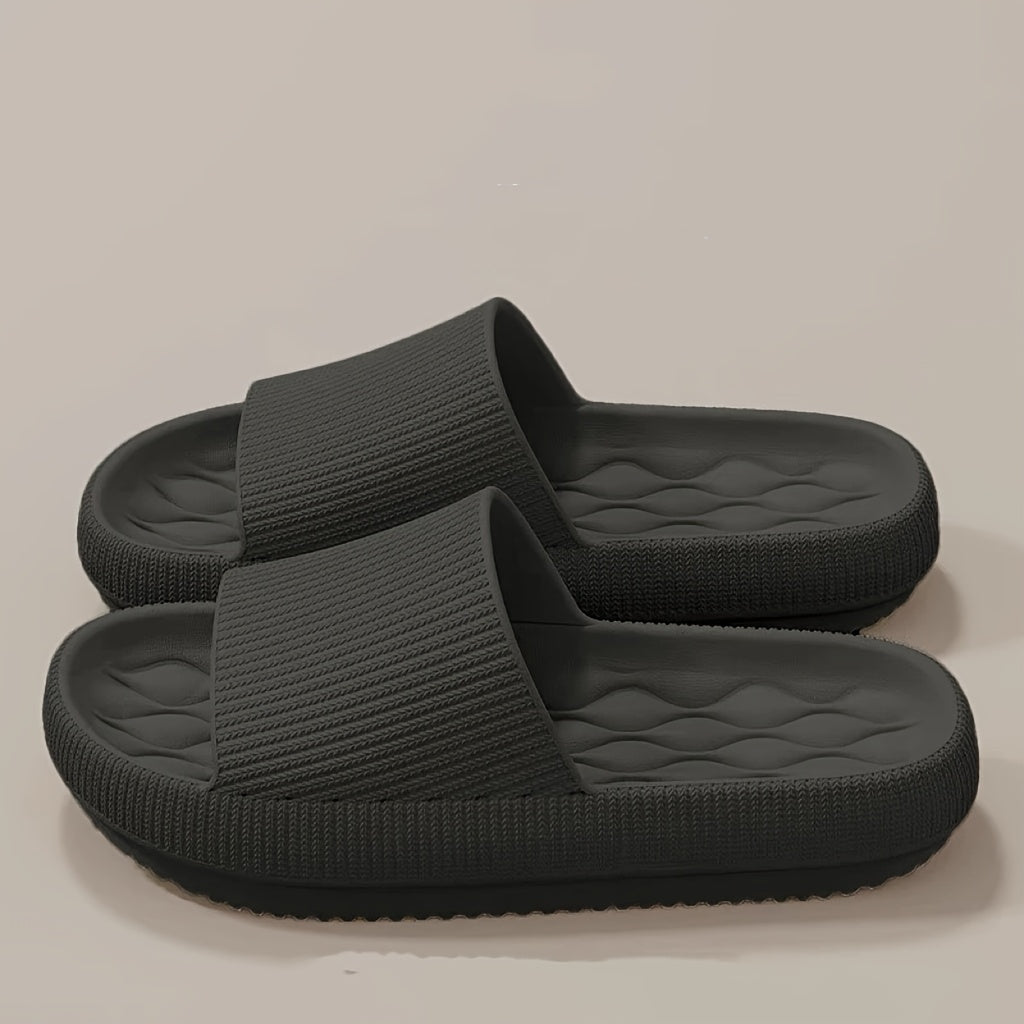 Boutique Platform Slides for Easy Styling with Platform Sole